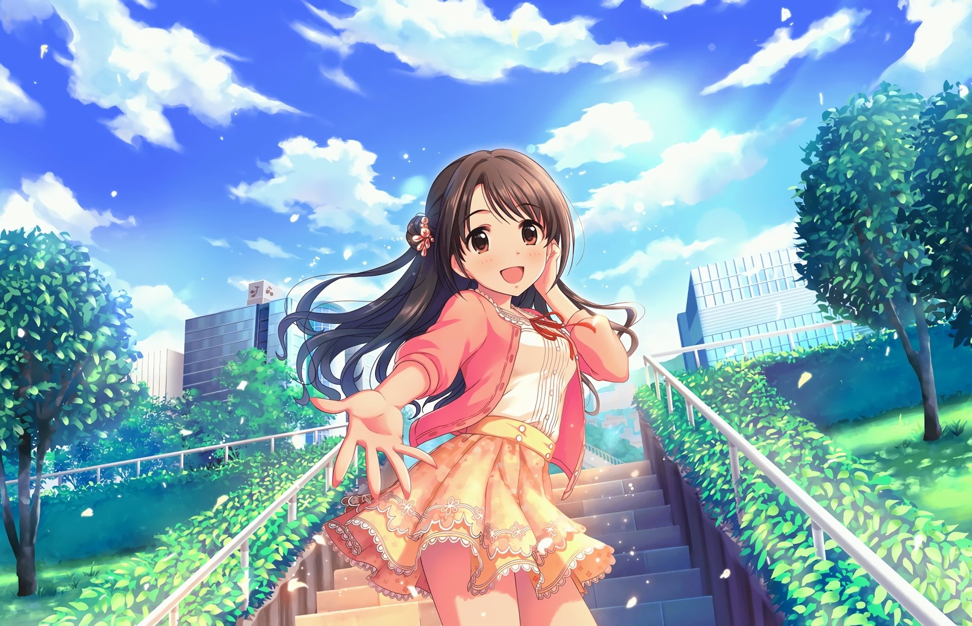 Anime, Uzuki Shimamura, 1080P, The iDOLM@STER Cinderella Girls, HD Wallpaper