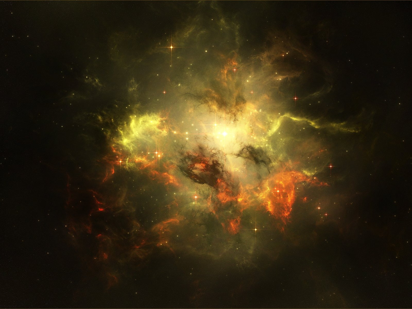 flash, stars, 720P, glow, space, Space glow, starlight beauty, HD Wallpaper