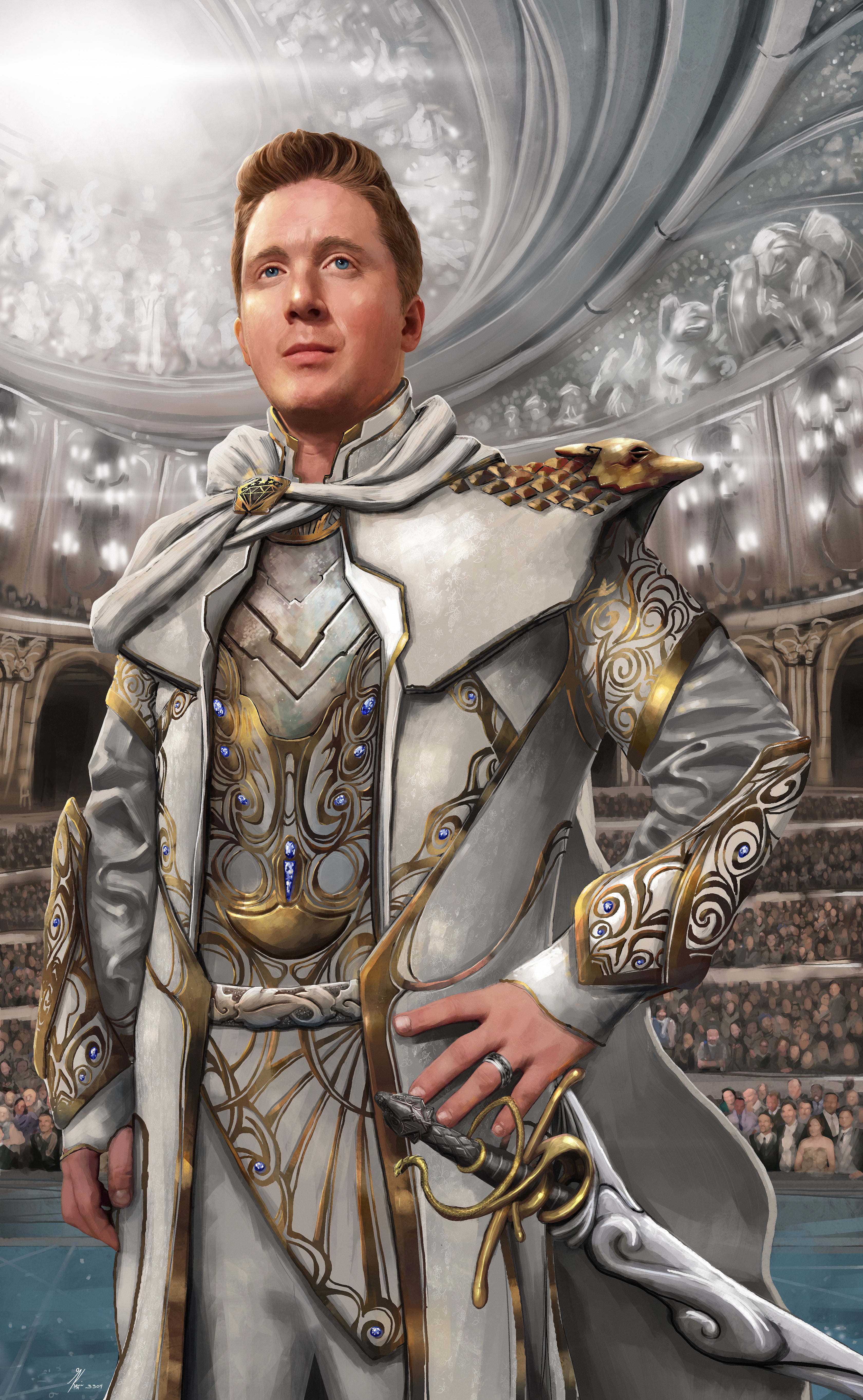 5K, Commander, imperial guard, Political Figure, Kev-Art, Elite: Dangerous, politics, Phone HD Wallpaper