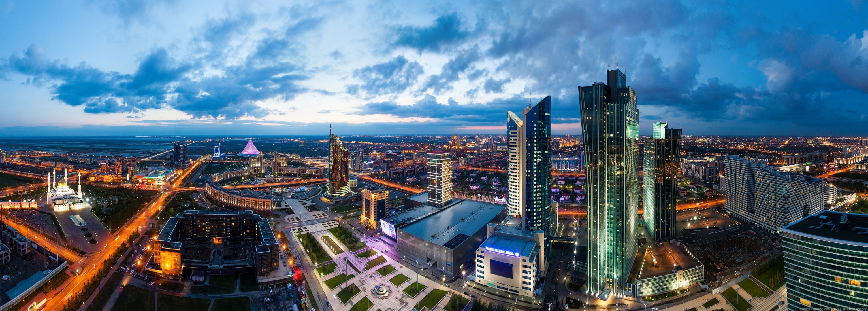 kazakhstan, 2K, astana, panorama, HD Wallpaper