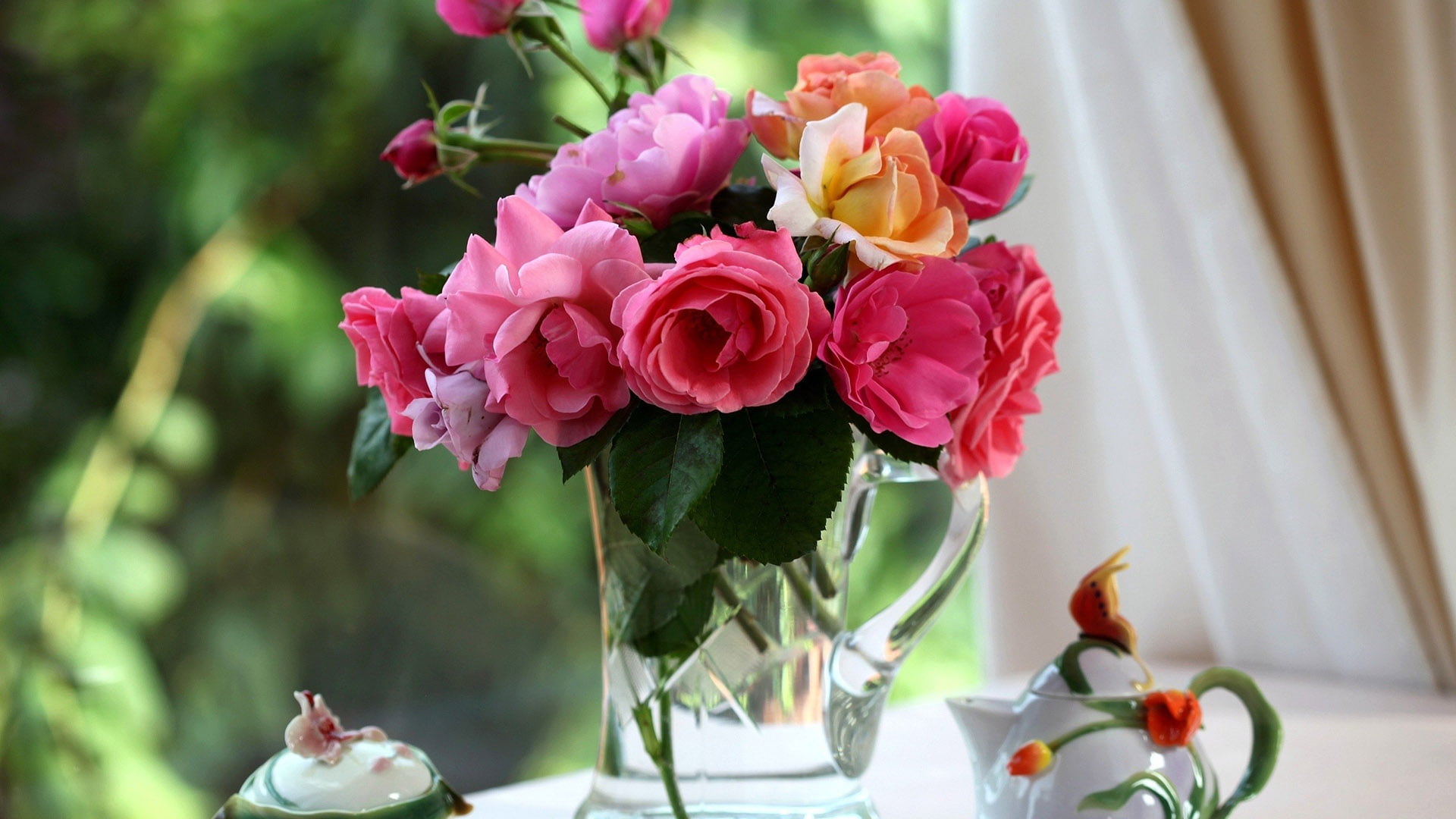 bunch of flowers, leaf, flower head, freshness, romance, arrangement, fragility, marriage, flowers, bouquet, botanical, nature, romantic, indoors, flower, HD Wallpaper