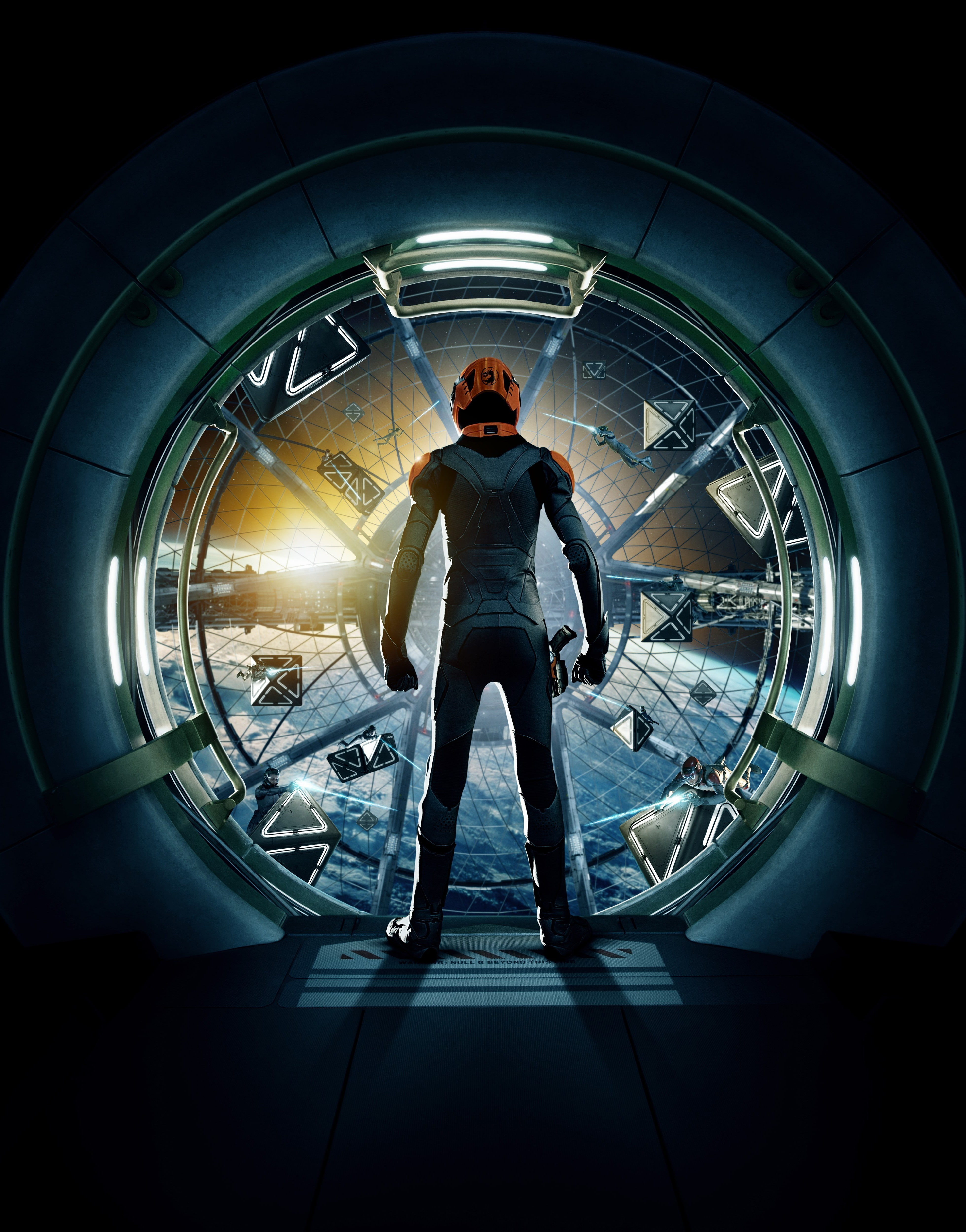 circle, full length, young adult, men, adult, nightlife, casual clothing, standing, real people, lifestyles, machinery, one person, indoors, Enders Game, Phone HD Wallpaper