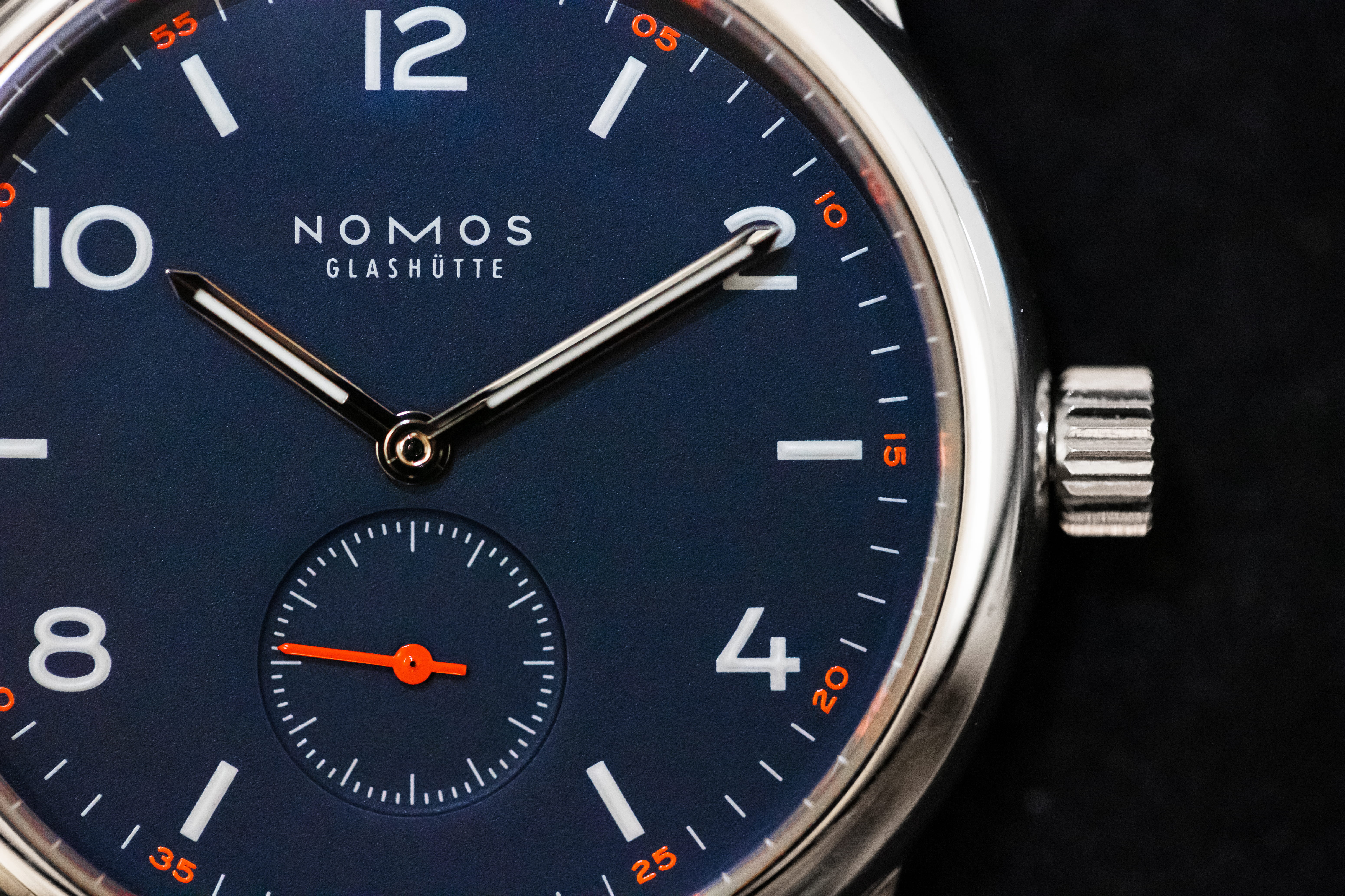 hour hand, round, dial, speed, watch, indoors, silver colored, extreme close-up, time, clock hand, 5K, single object, no people, black background, timer, HD Wallpaper