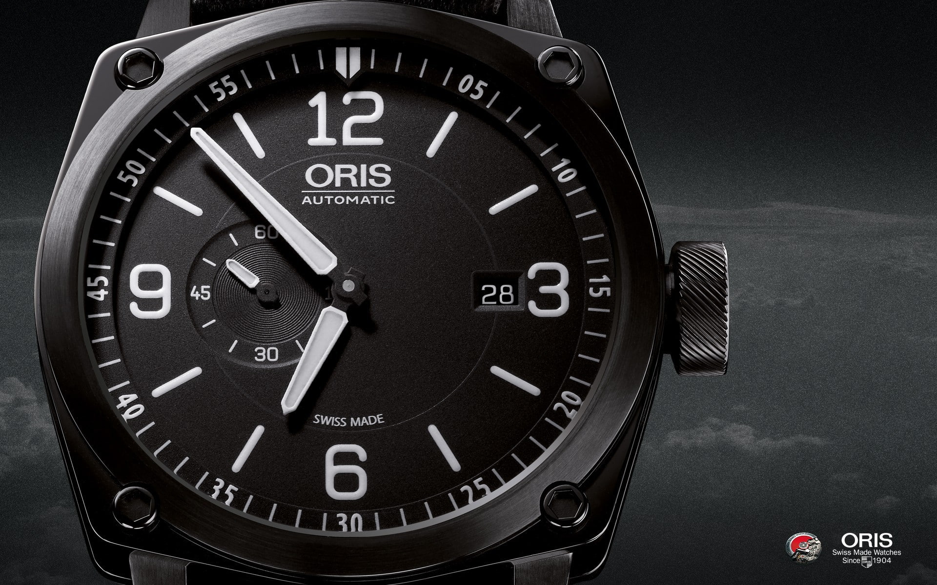text, 1080P, second hand, instrument of time, western script, clock hand, technology, luxury watches, wristwatch, no people, number, equipment, Oris, accuracy, HD Wallpaper