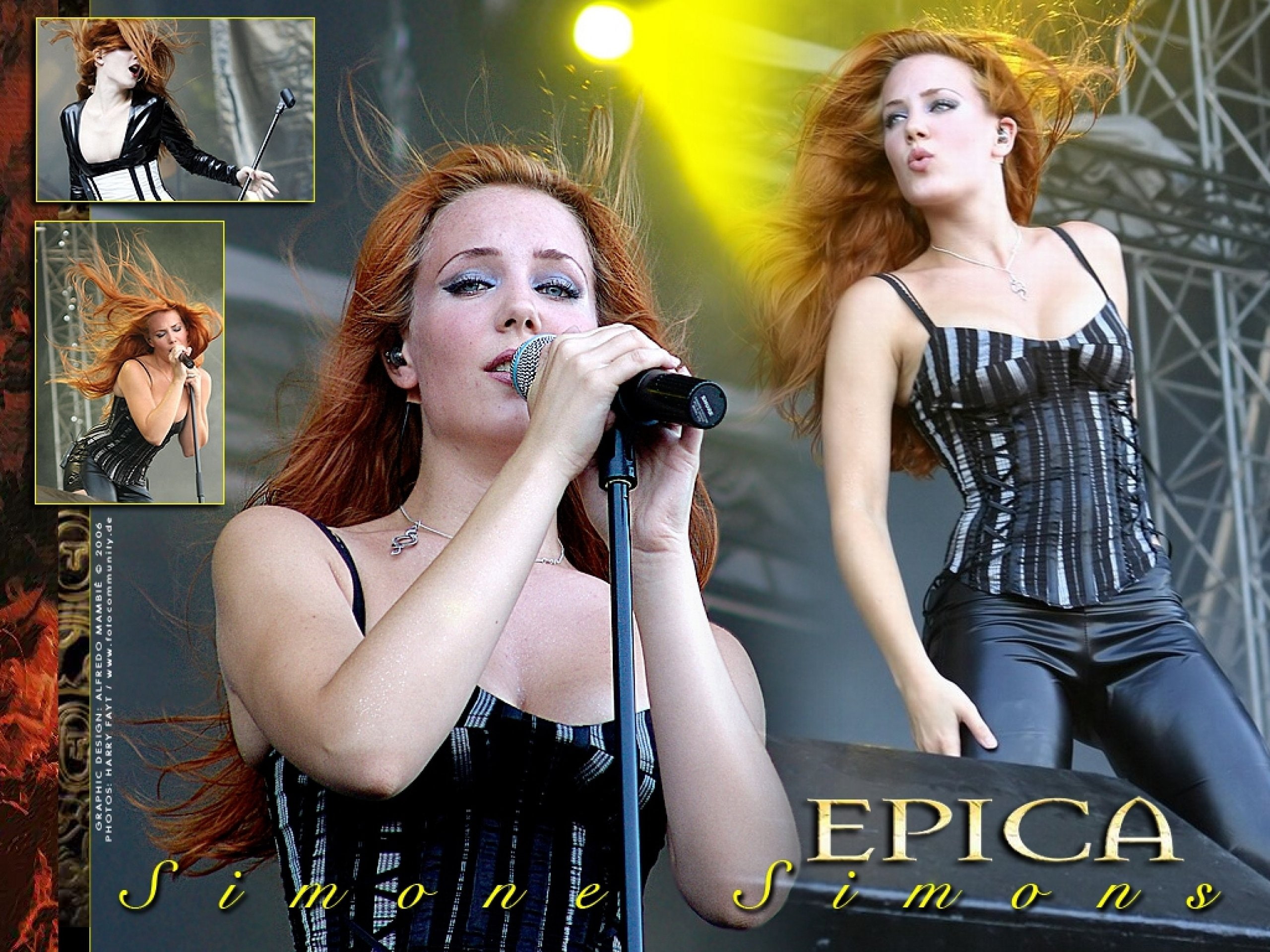 2K, simone, epica, power, symphonic, heavy, metal, simons, HD Wallpaper