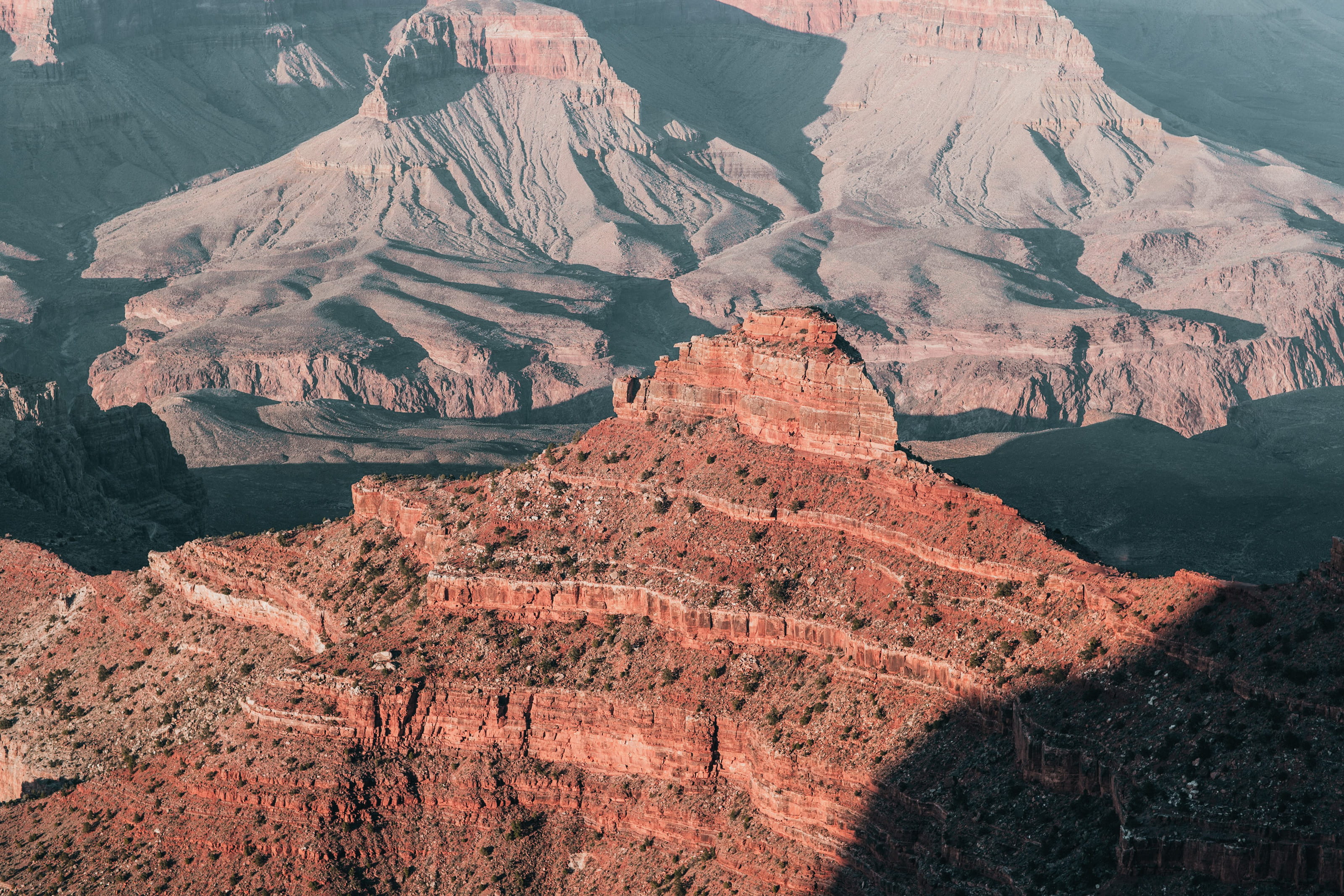 mountain peak, non-urban scene, red rock, tranquil scene, mountain, tribal, wilderness, travel, environment, landscape, wild, rocks, solid, tranquility, HD Wallpaper