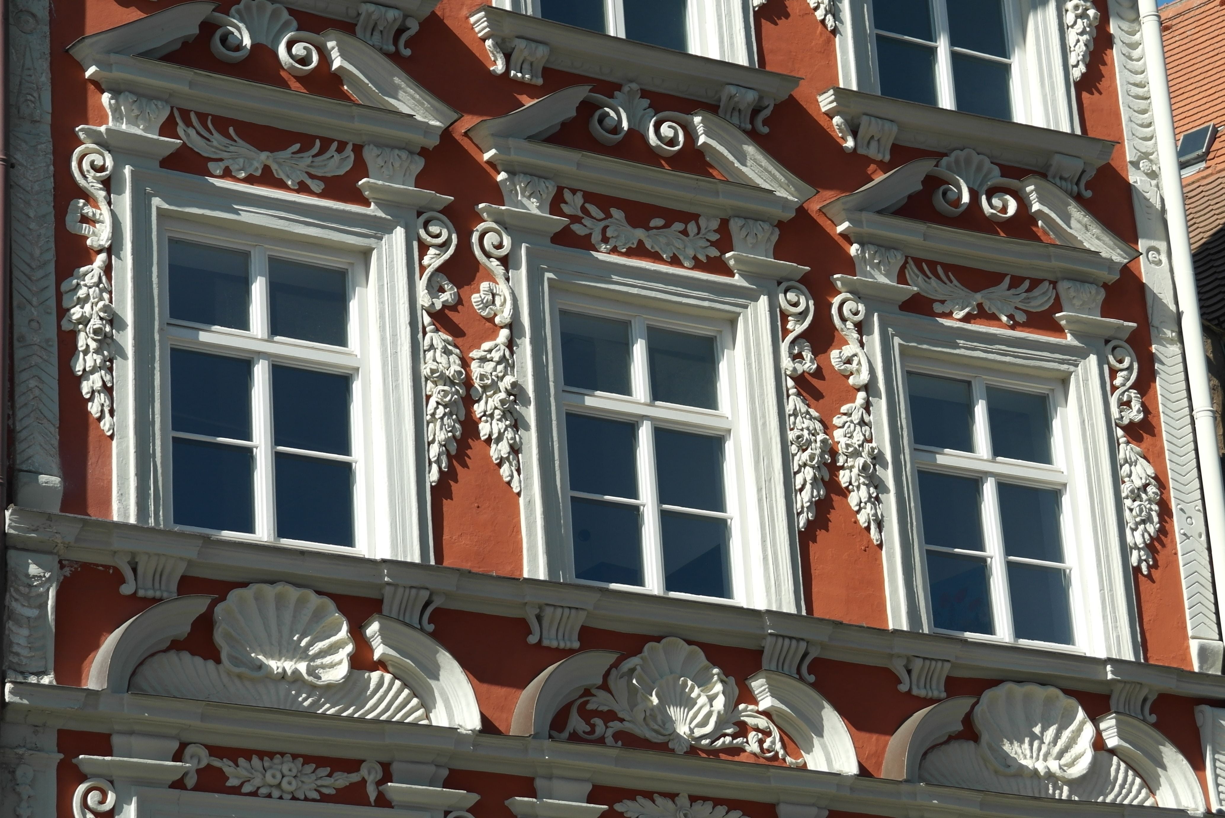 glass - material, 4K, germany, southern bavaria, historically, downtown, places of interest, art and craft, landshut, no people, old town, reflection, HD Wallpaper