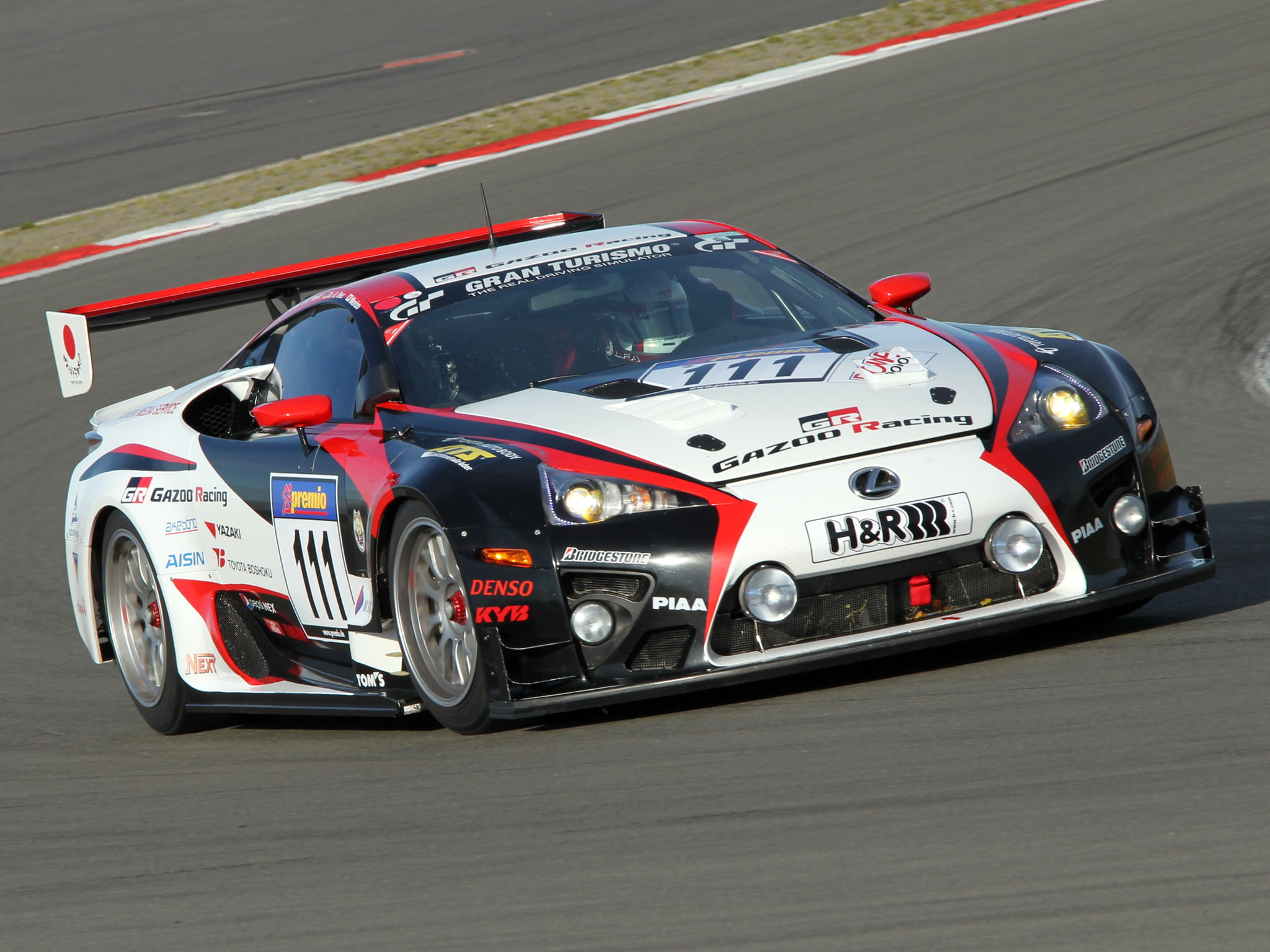 racing, 2009, gazoo racing, tuning, race, lexus, 1080P, nurburgring, lf a, 24 hour, HD Wallpaper