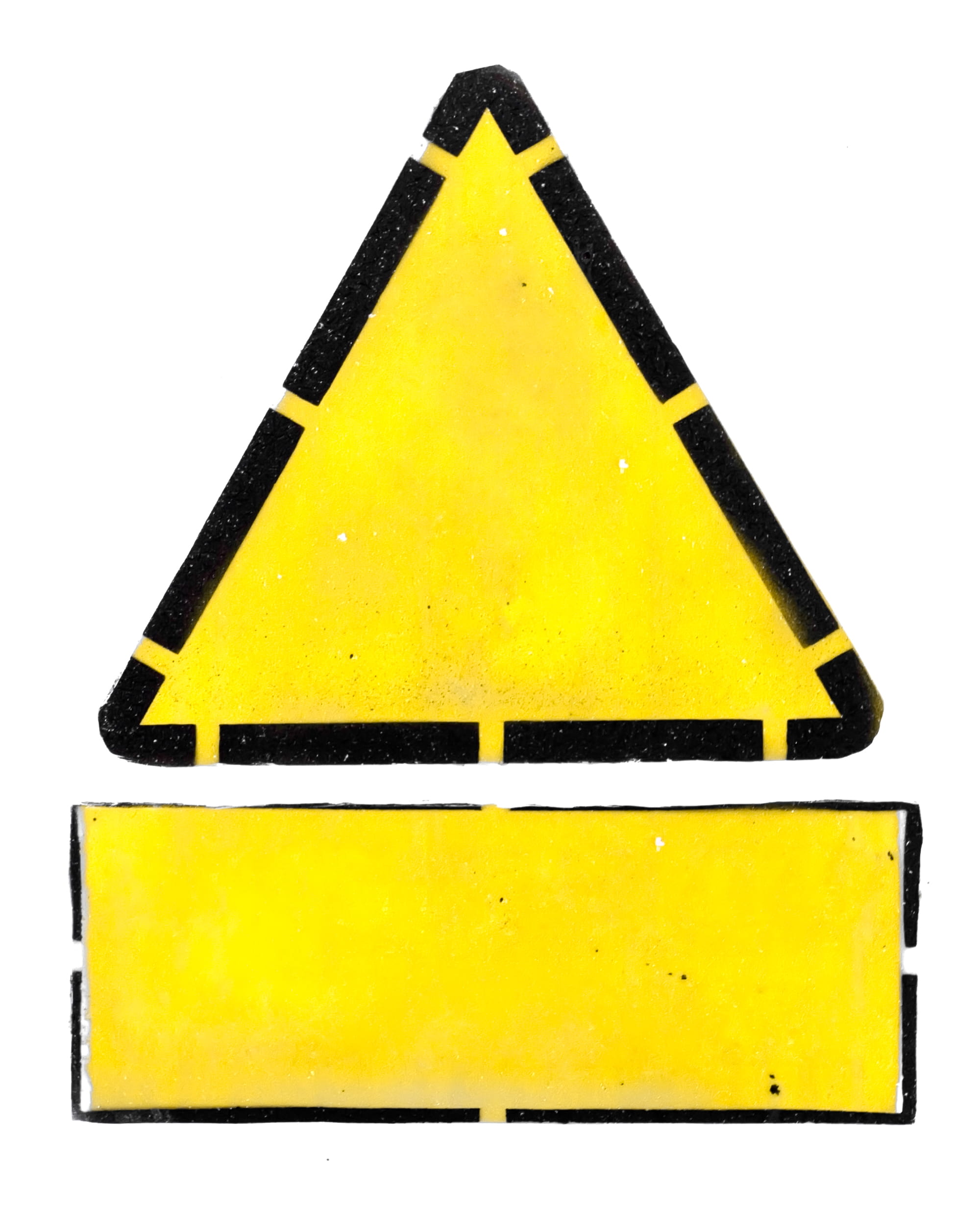 protection, signs, symbol, sign, cut out, warning, construction, white, no people, indoors, shape, isolated, road, copy space, communication, yellow, close-up, Phone HD Wallpaper
