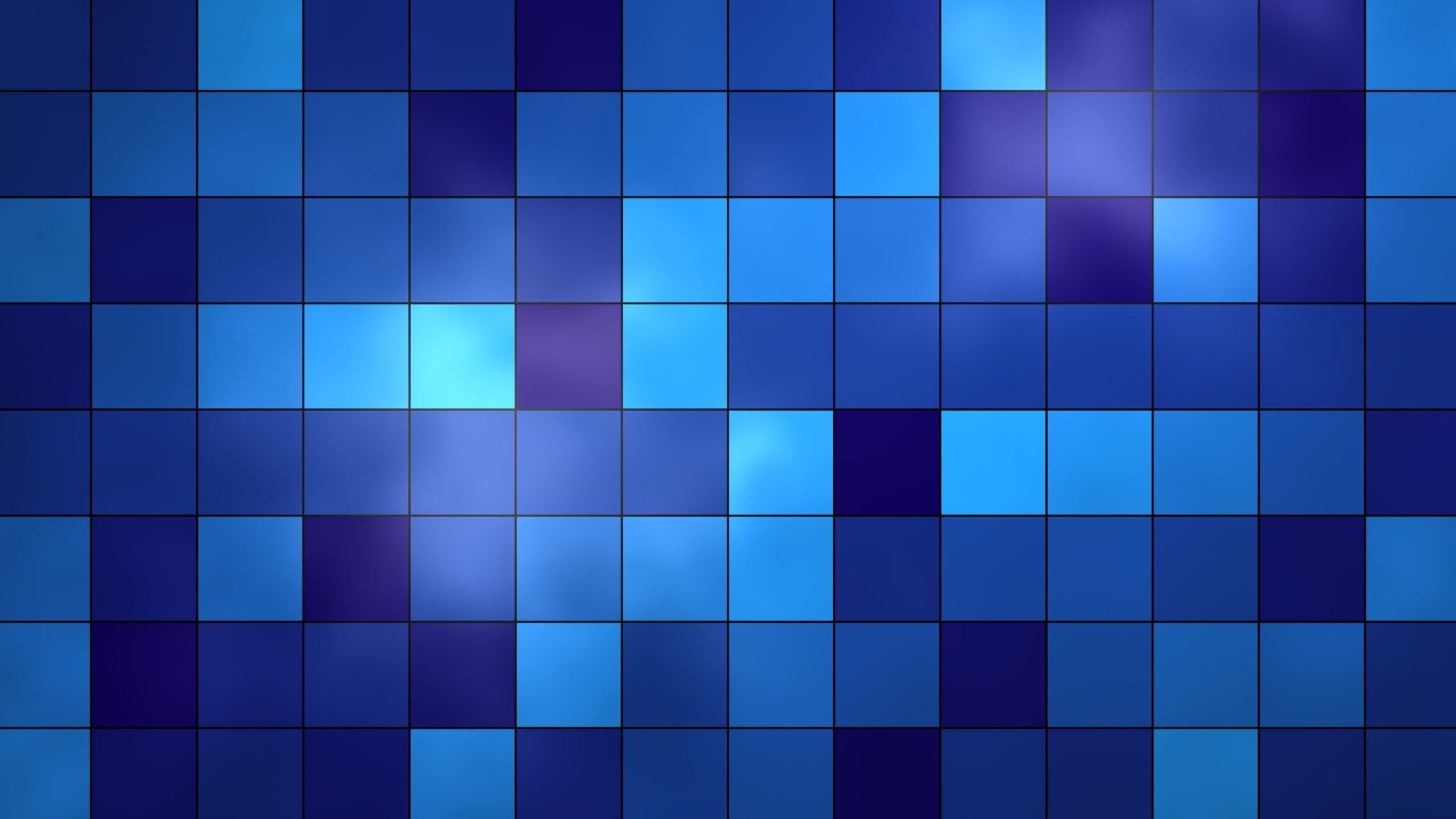 grid, minimalism, purple, square, blue, 2K, geometry, digital art, HD Wallpaper