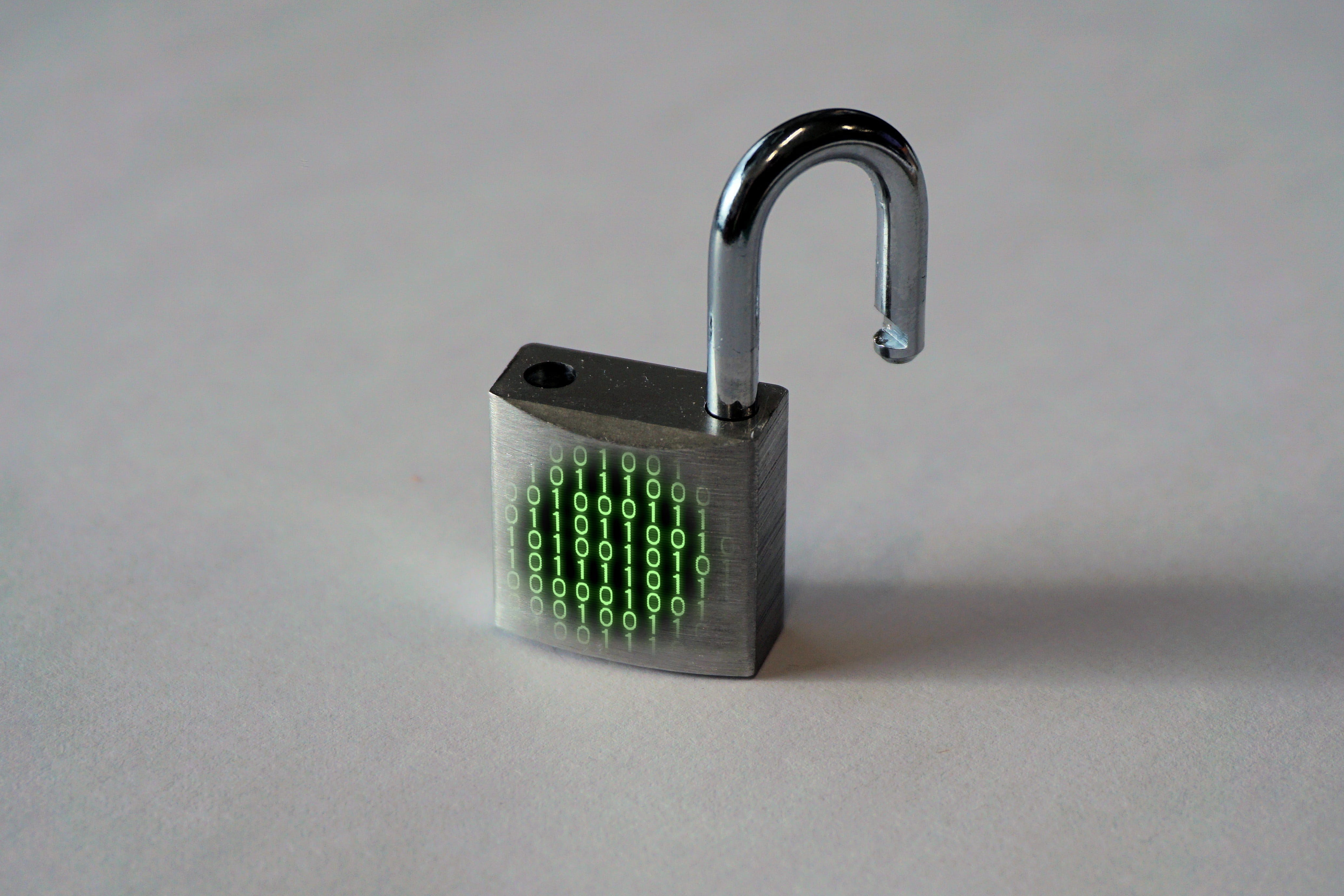 Code, gray, still life, 4K, secure, internet, padlock, Open, security, communication, open, computer crime, steel, wireless technology, lock, no people, HD Wallpaper