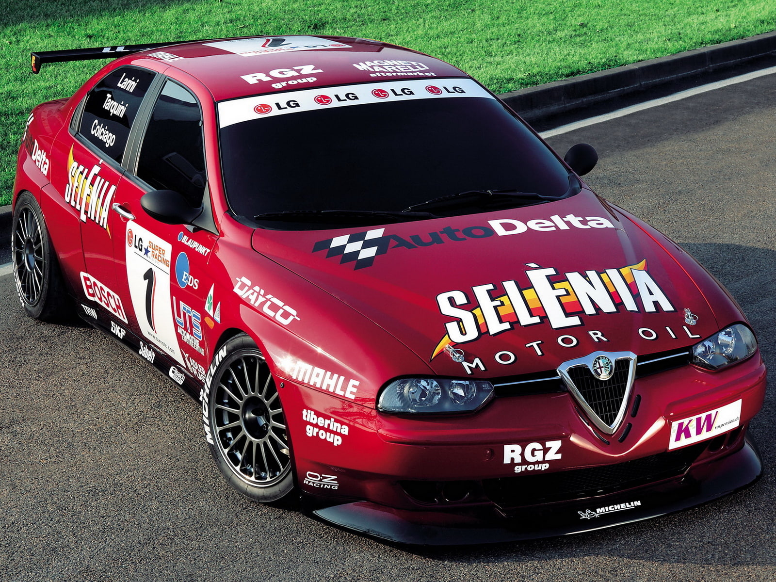 156, romeo, gta, 720P, race, alfa, racing, 2002, se090, super 2000, HD Wallpaper