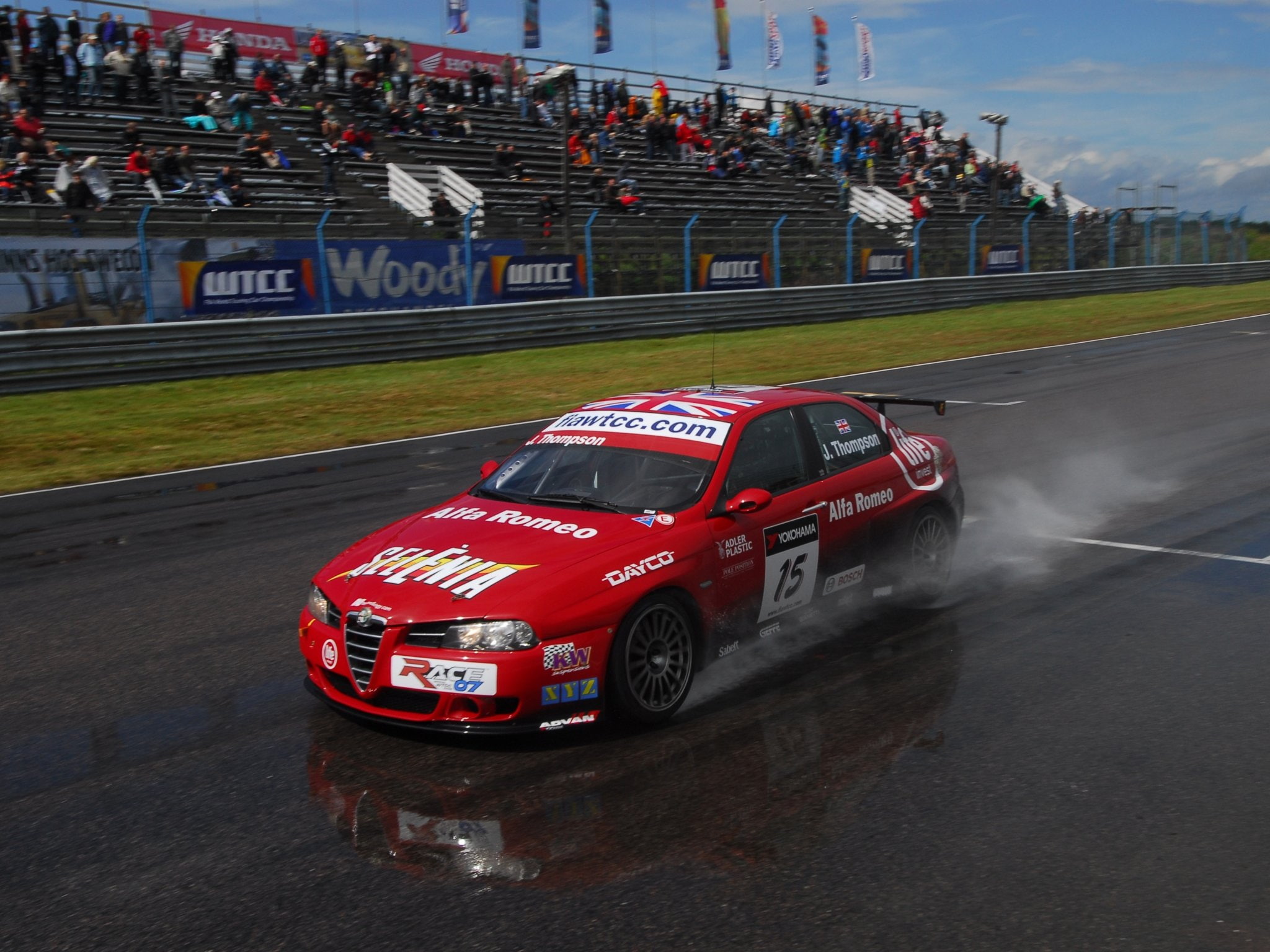 racing, super, 2004 07, 2000, 1080P, romeo, race, 156, se107, wtcc, alfa, HD Wallpaper
