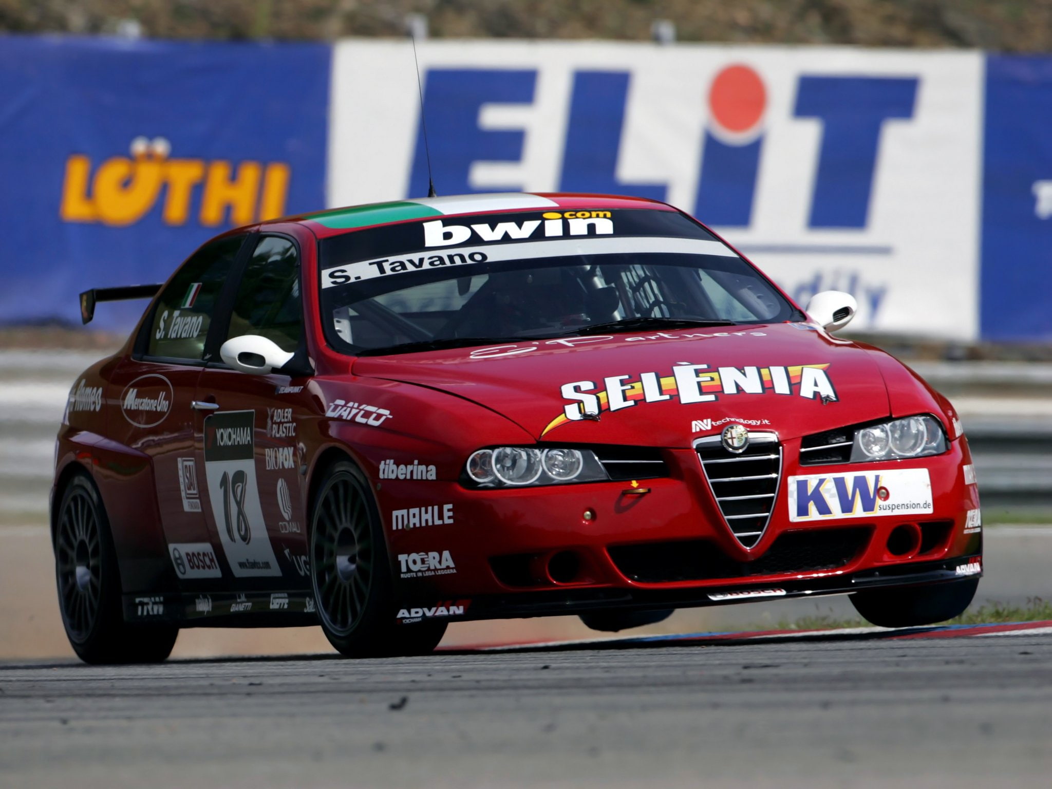 racing, se107, 156, super, 2000, wtcc, alfa, 2004 07, race, 1080P, romeo, HD Wallpaper