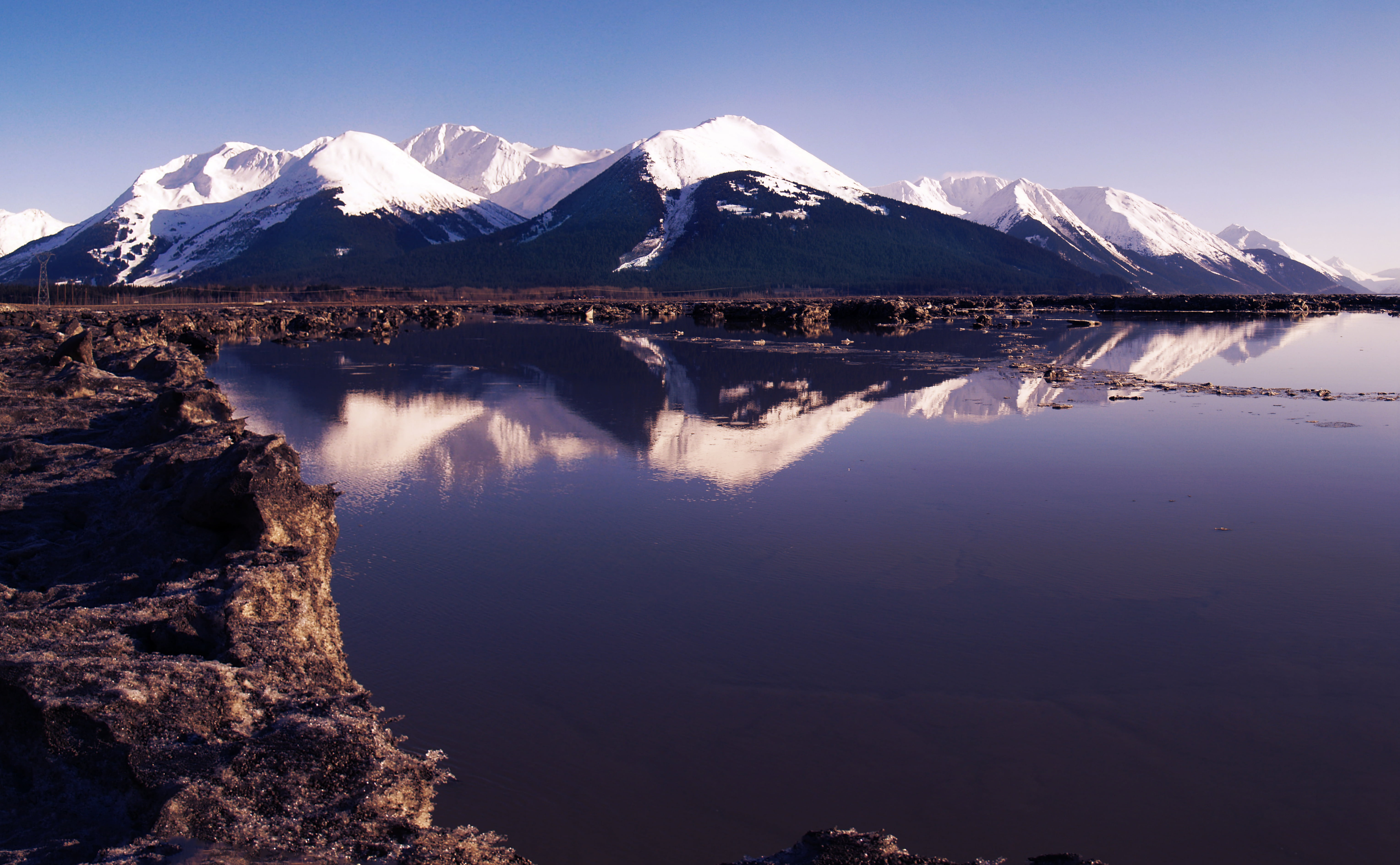 Majesty, nature, snow mountain, body of water, gear, outdoors, mountains, photo, me  my, bronze, near, gold, body, silver, Alaska, mountain, Purple Mountain, HD Wallpaper