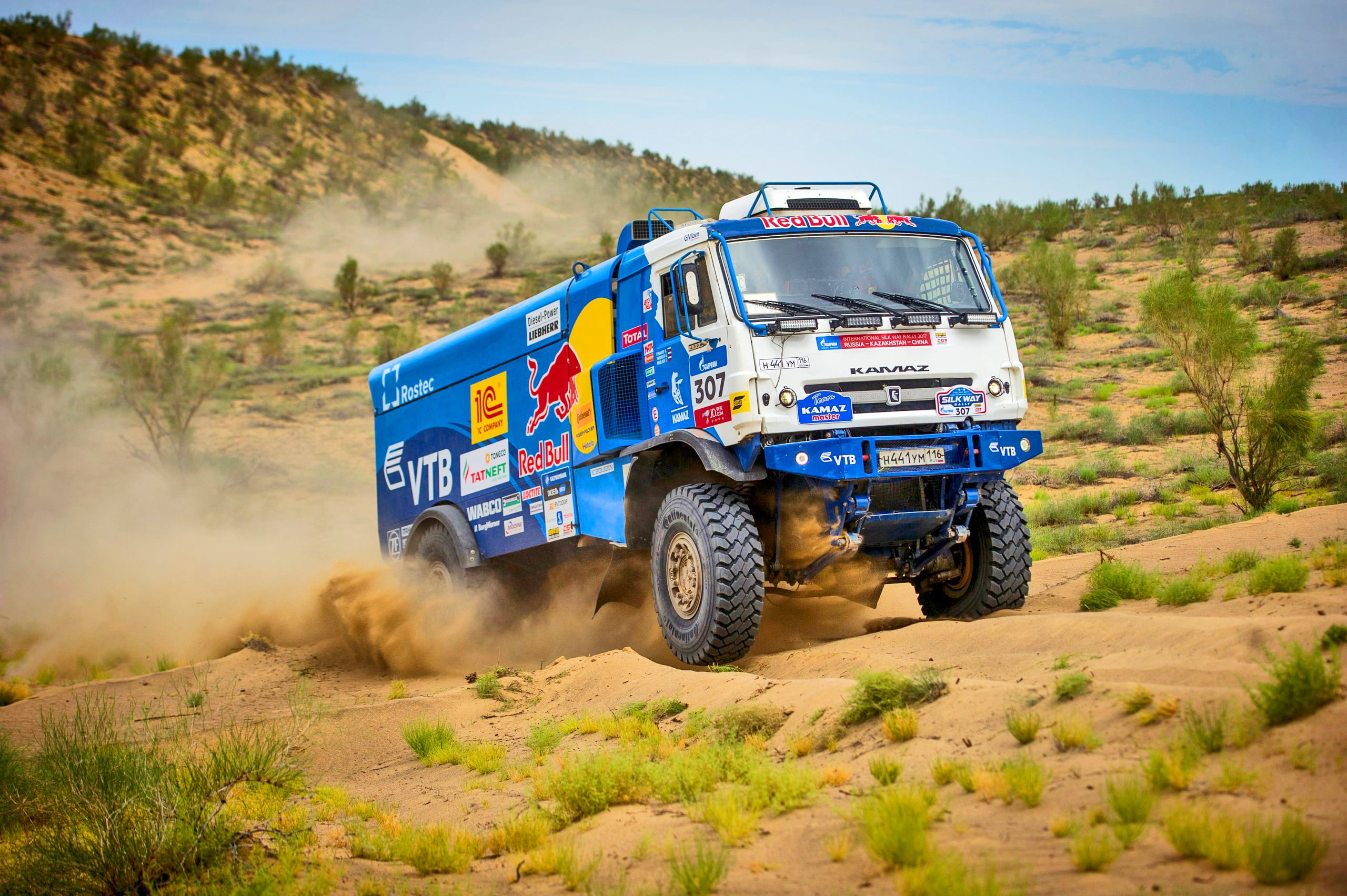 rural scene, road, Sport, 307, RedBull, land vehicle, outdoors, Rally, 2K, Beast, The sky, Russia, Master, Nature, on the move, Race, Sand, motor vehicle, HD Wallpaper