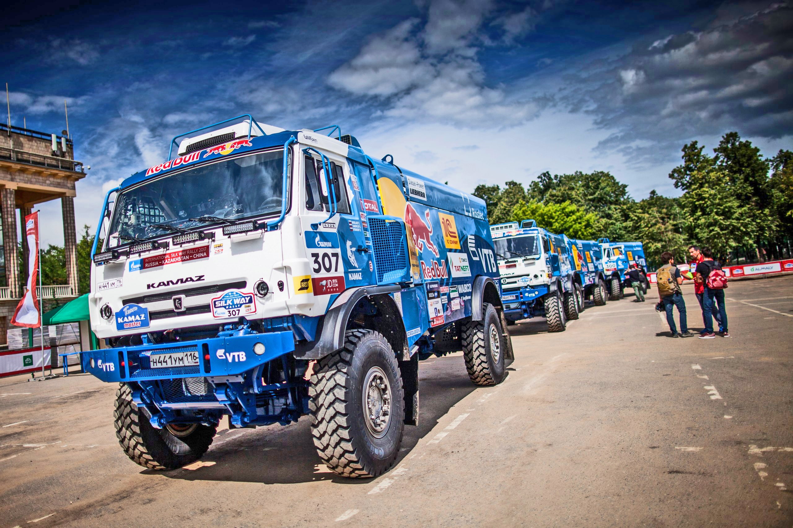Master, Trucks, The city, 2K, Sport, Rally, Race, KAMAZ, Are, SilkWay, Day, Silk road, Silk Way, Russia, HD Wallpaper