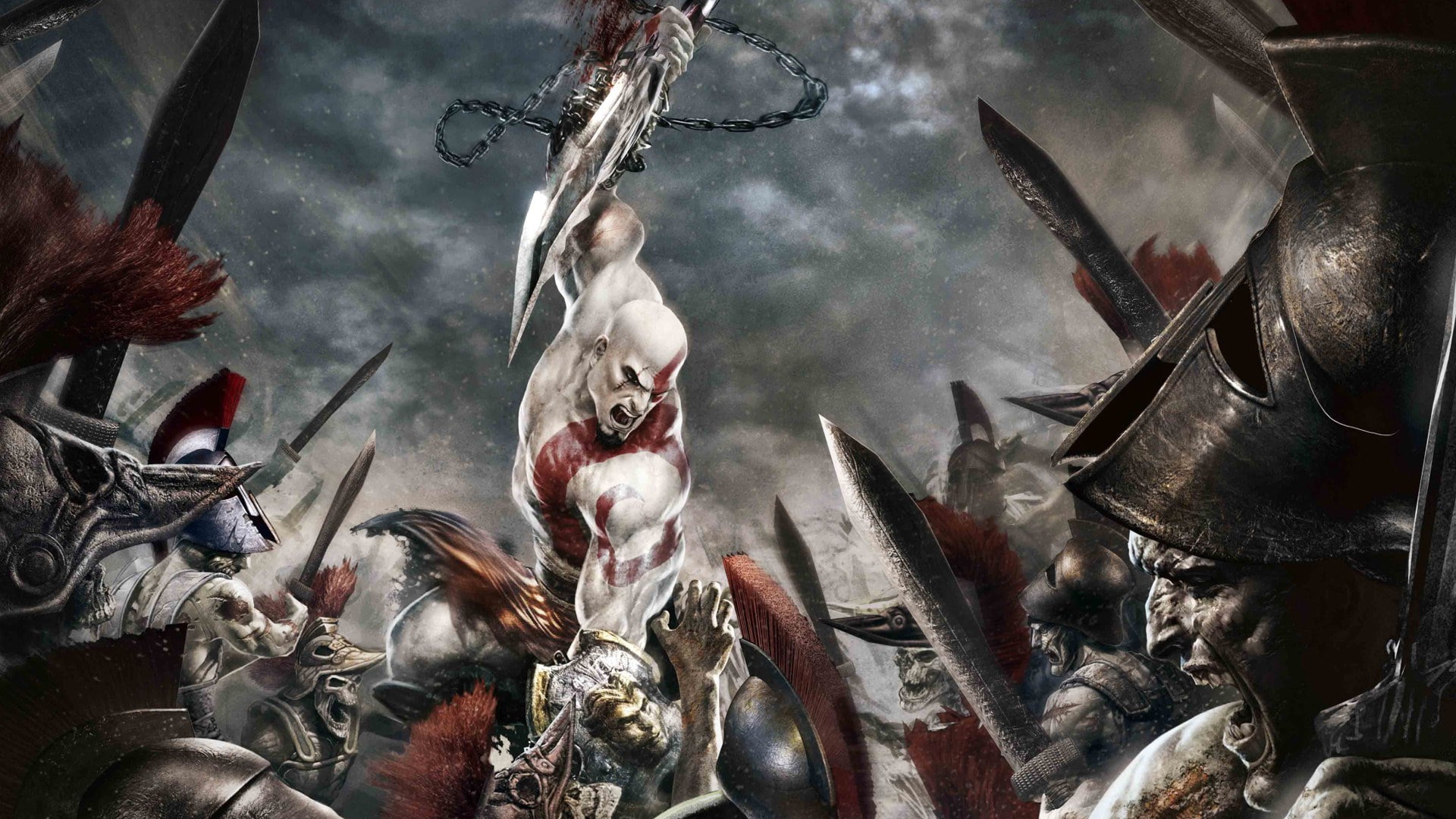 God of War: Chains of Olympus, 1080P, HD Wallpaper