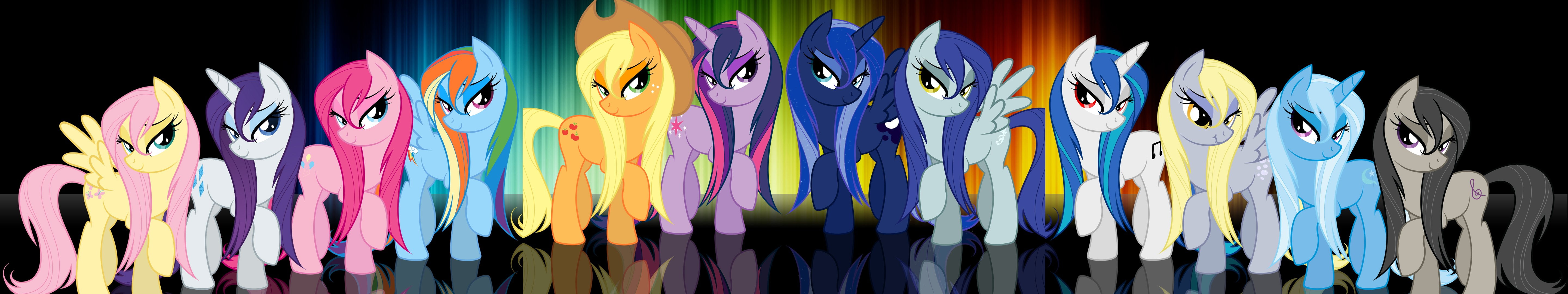 petite, little, mon, screen, triple, multi, 5K, poney, monitor, pony, pouliche, multiple, petit, HD Wallpaper