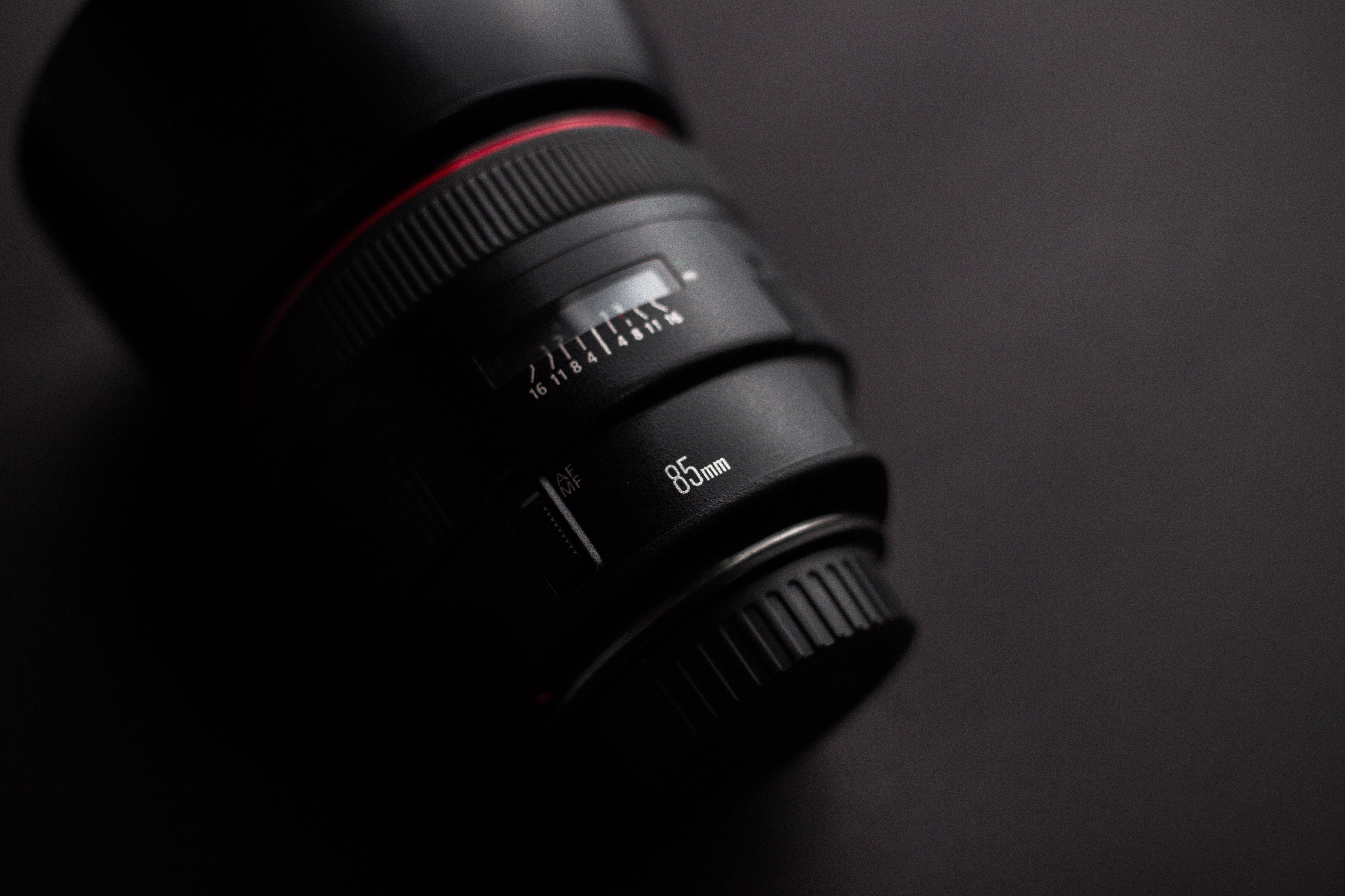 black background, single object, camera - photographic equipment, black, lens - eye, slr camera, lens - optical instrument, indoors, camera lens, high angle view, HD Wallpaper