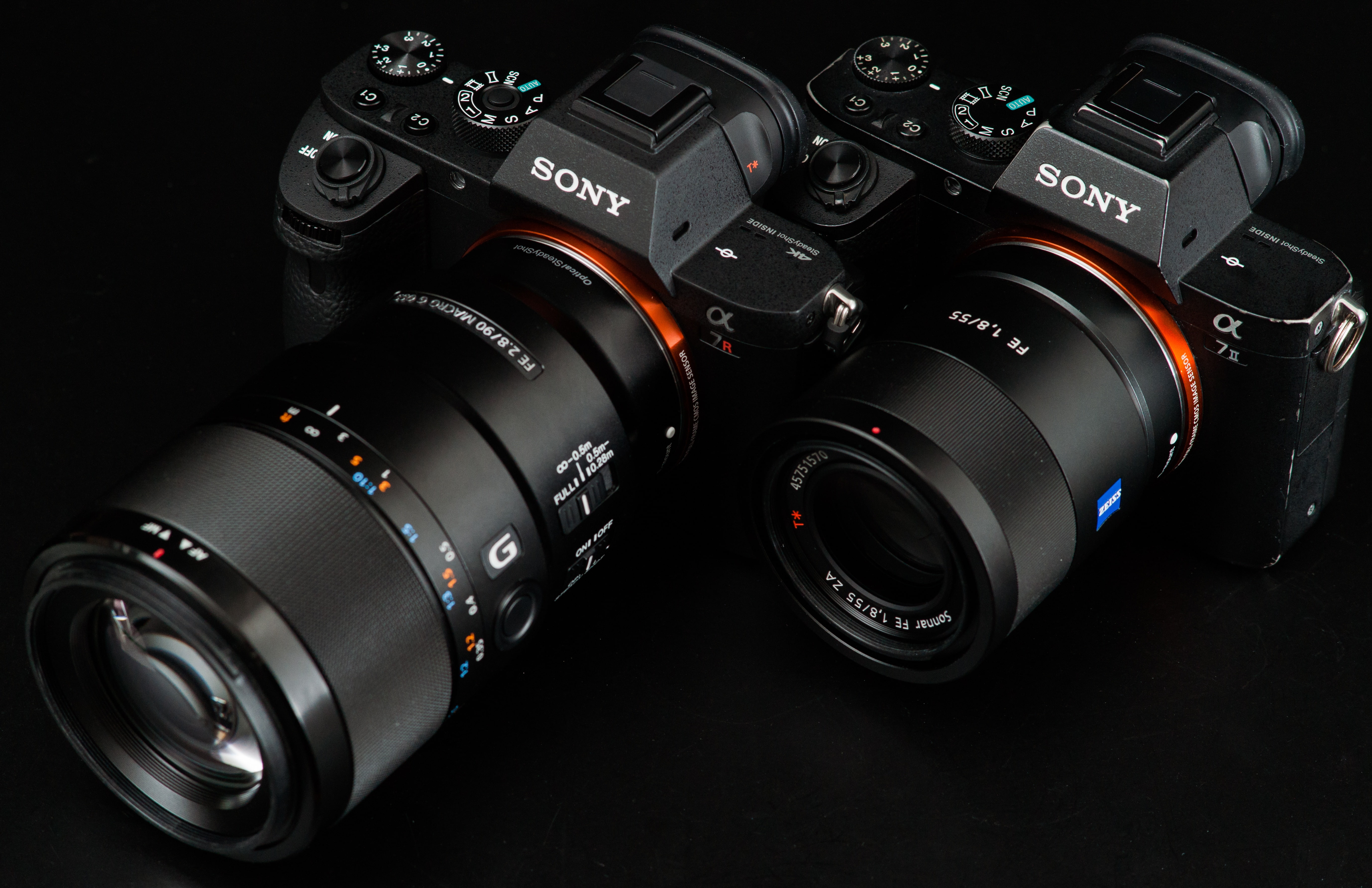 cameras, 5K, lens, pair, Sony, macro, HD Wallpaper