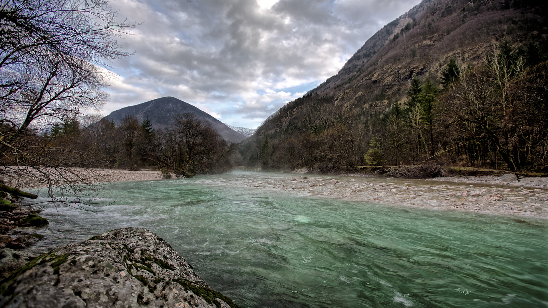 italy, western, razor, elevation, slovenia, 1080P, northeastern, long, river, flowing, socha, km, HD Wallpaper