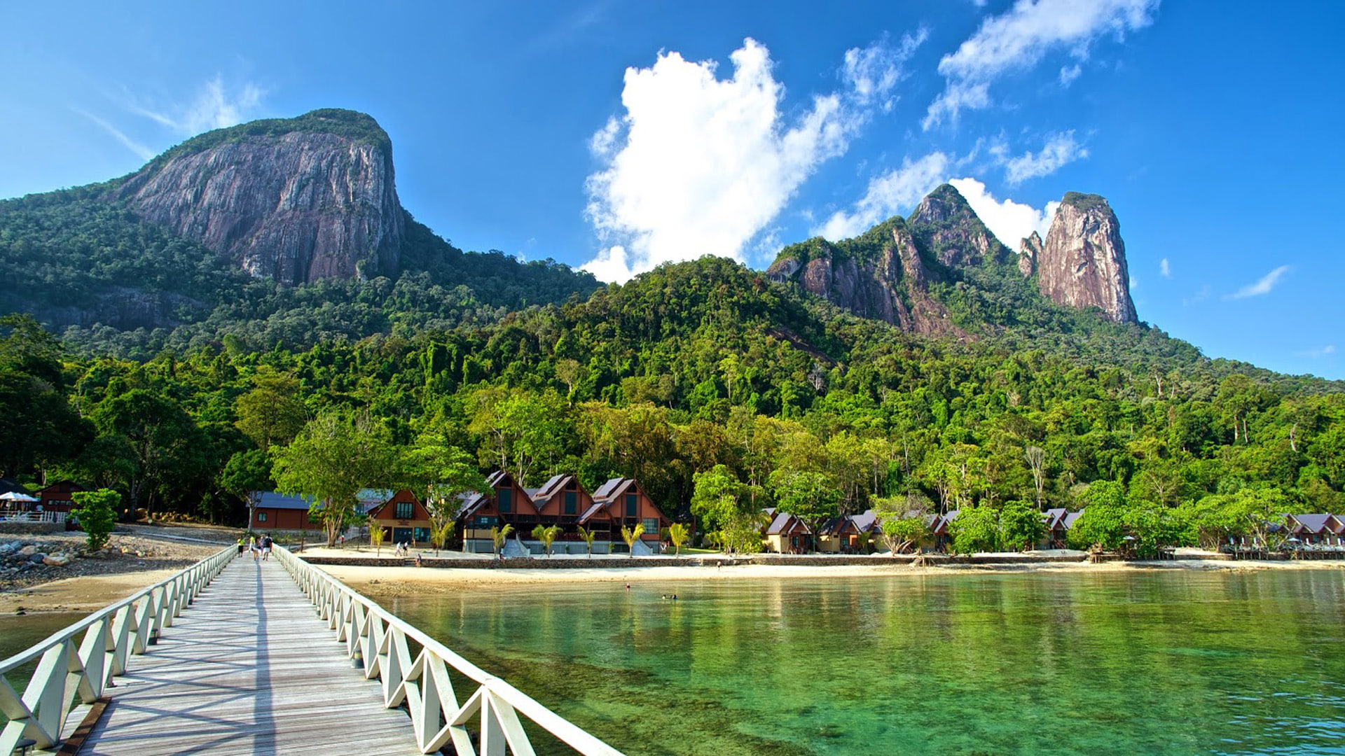 world, coastlines, tioman, 1080P, resort, peninsula, beach, malaysia, beautiful, tunamaya, island, HD Wallpaper