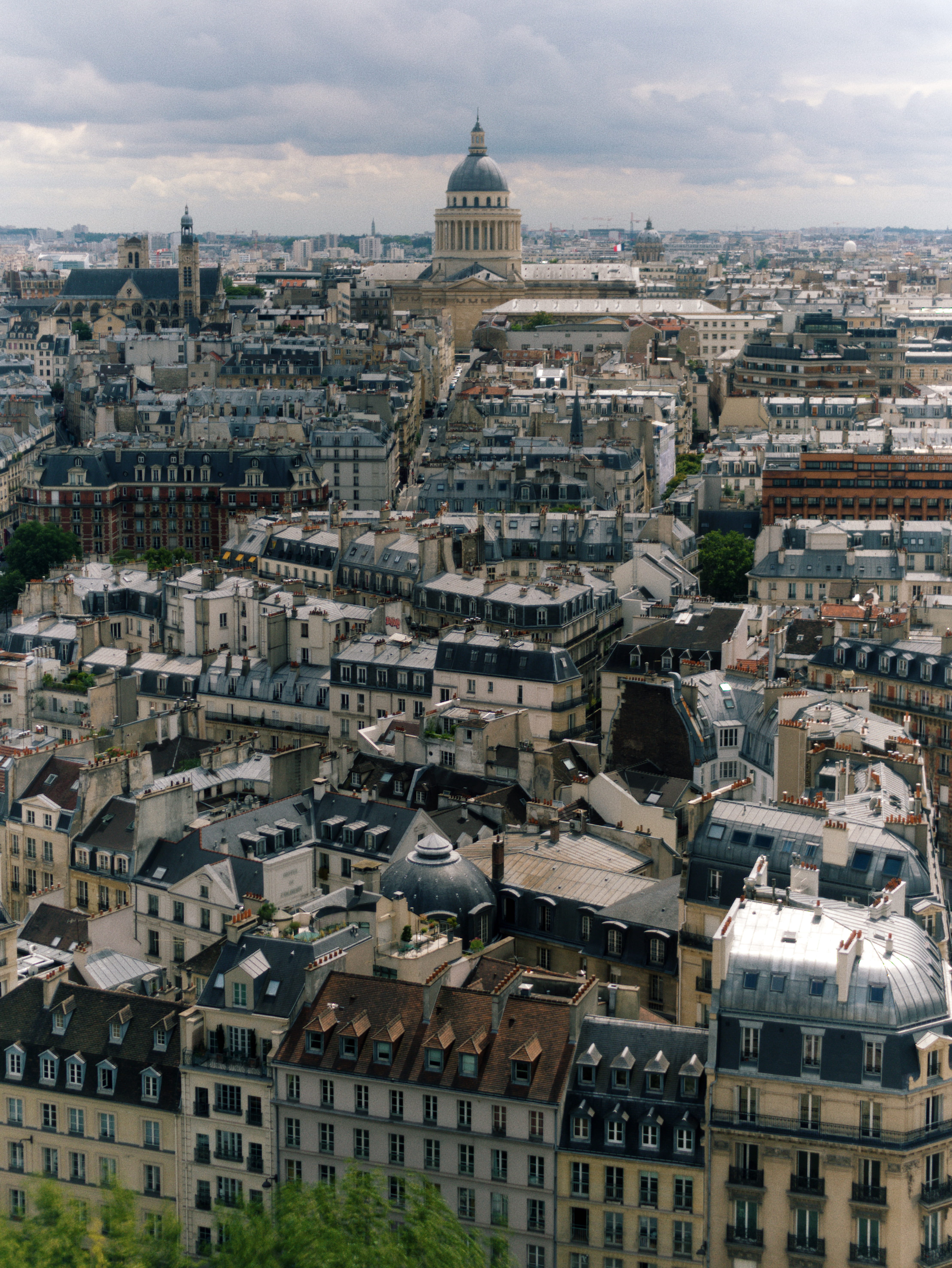 high angle view, city, paris, europe, day, residential district, outdoors, france, cityscape, houses, sky, crowd, spirituality, belief, pantheon, building exterior, Phone HD Wallpaper