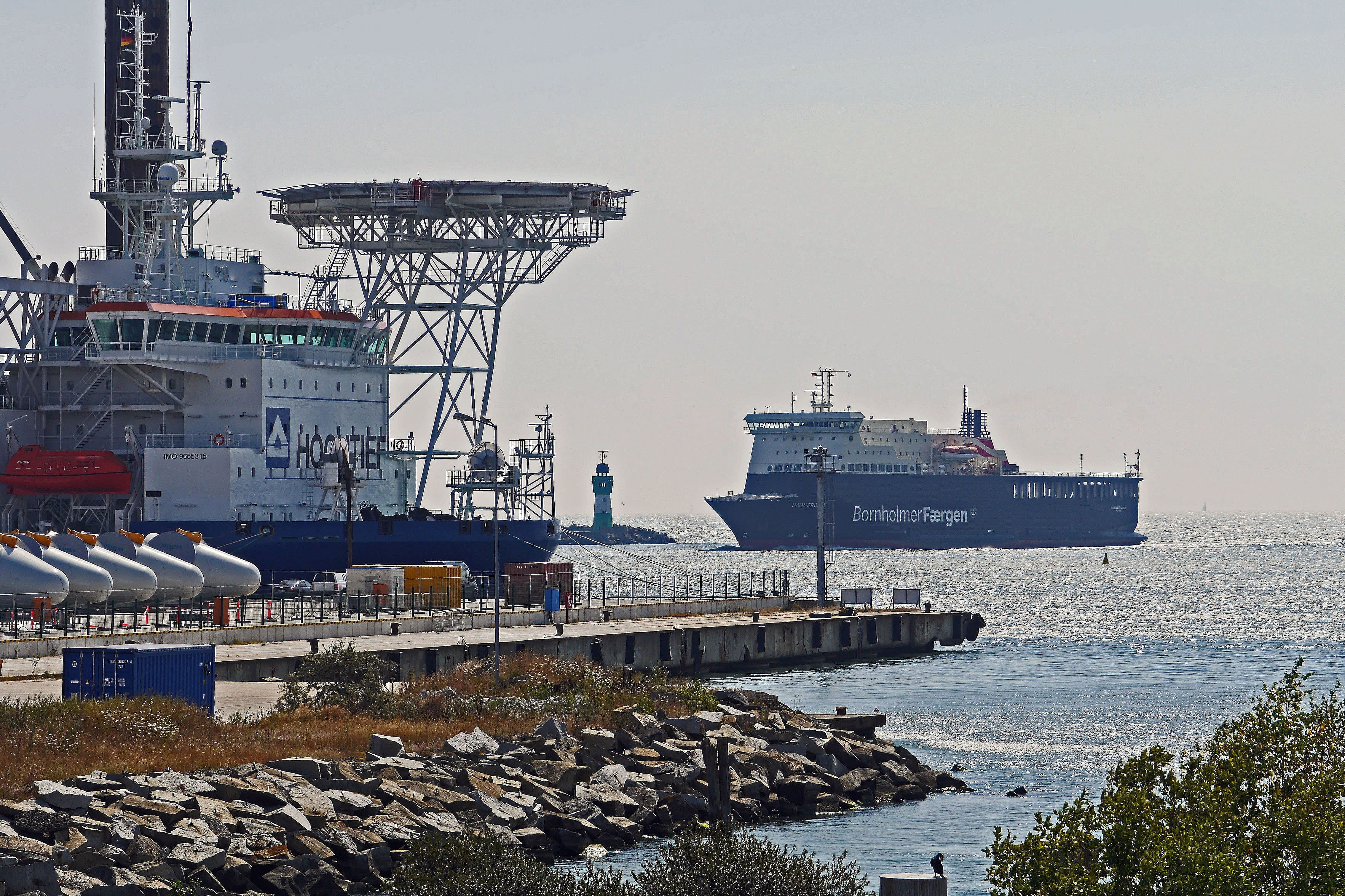 car ferry, nautical vessel, transportation, built structure, port, passenger ship, clear sky, nature, kai, cruise ship, sky, business, rock, helipad, shipping, HD Wallpaper