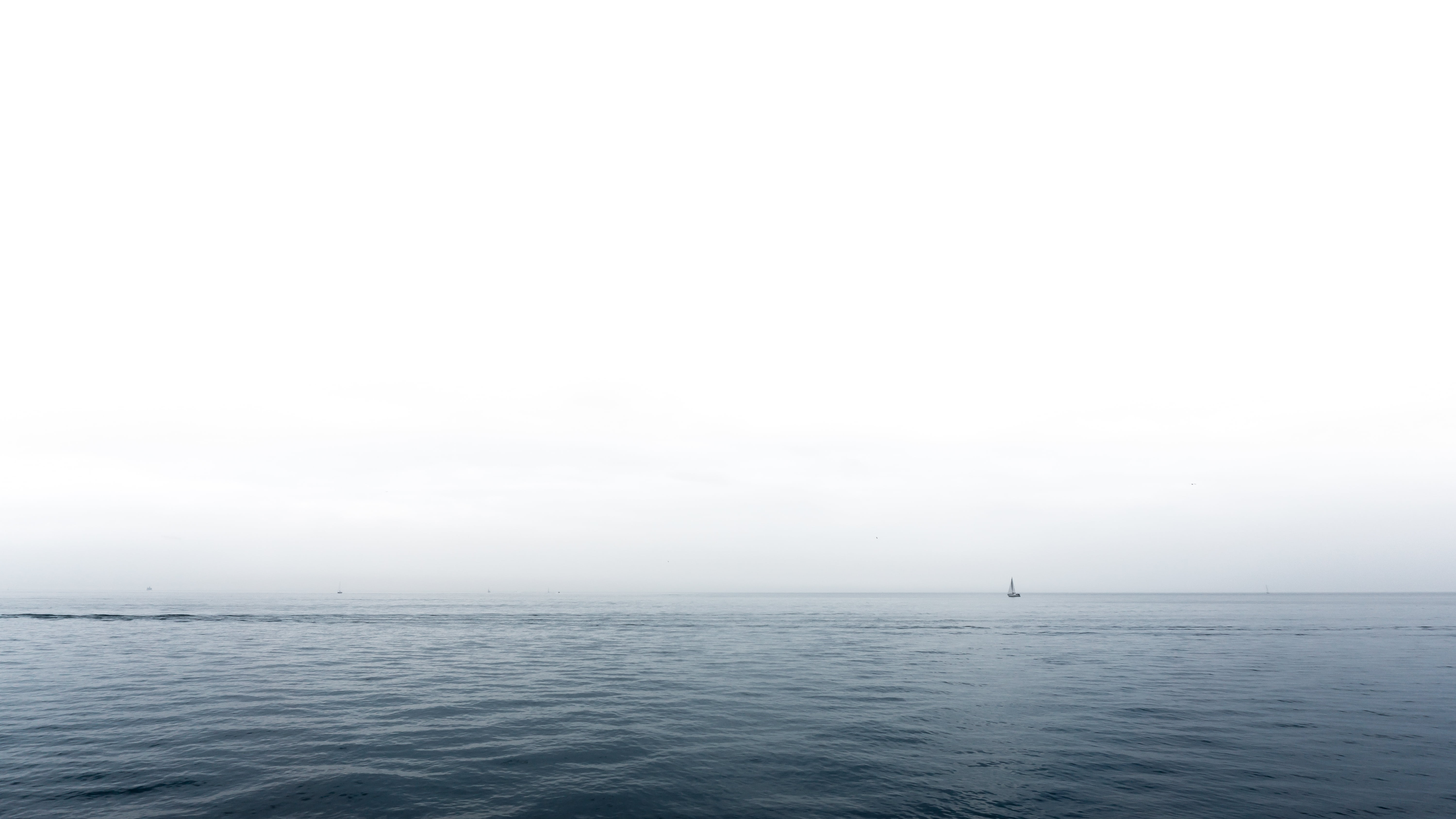 sky, day, landscape, beach, no people, horizon, travel, copy space, current, scenics - nature, waterfront, horizon over water, idyllic, sea, clear sky, HD Wallpaper