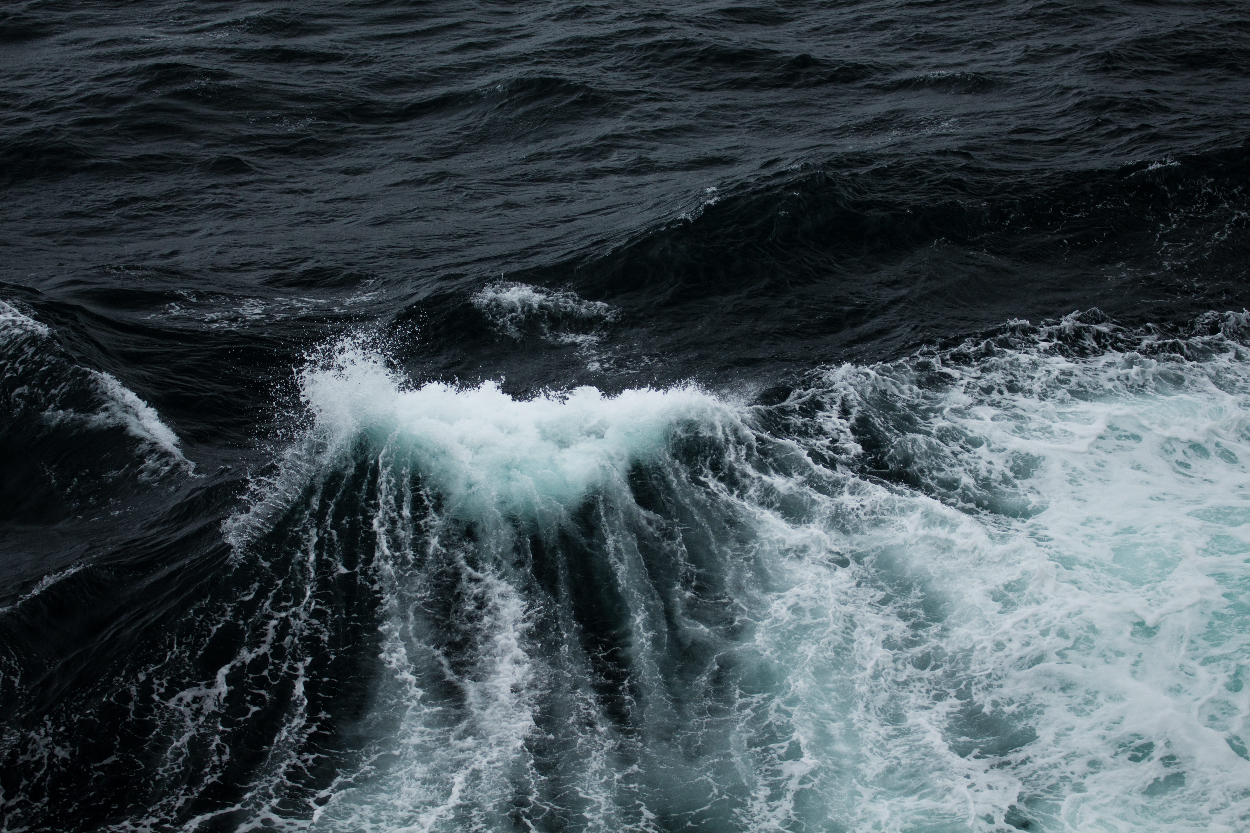 scenics - nature, blurred motion, flowing water, sea, beauty in nature, aquatic sport, power, outdoors, body, power in nature, no people, current, ocean, HD Wallpaper