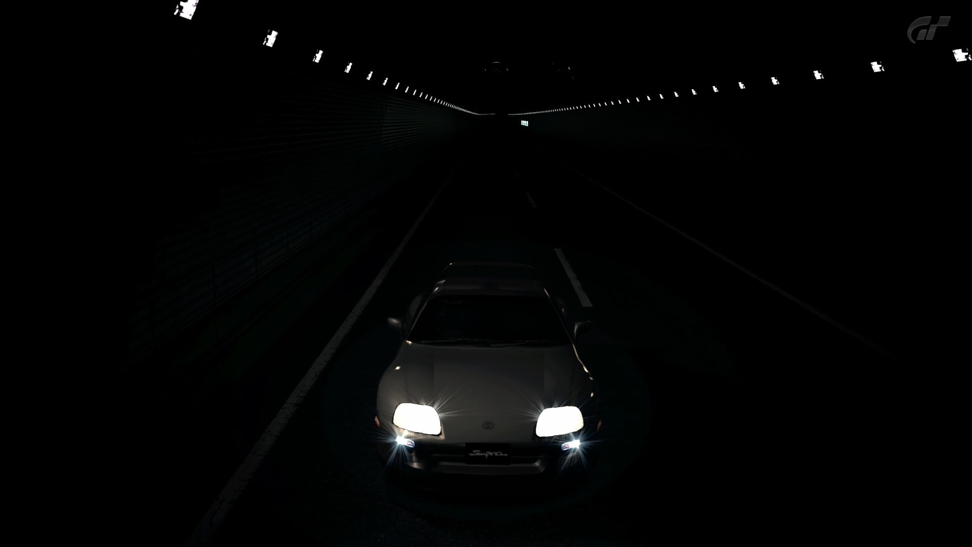 video games, light - natural phenomenon, motor vehicle, no people, ceiling, transportation, dark, 1080P, mode of transportation, lighting equipment, the way forward, HD Wallpaper