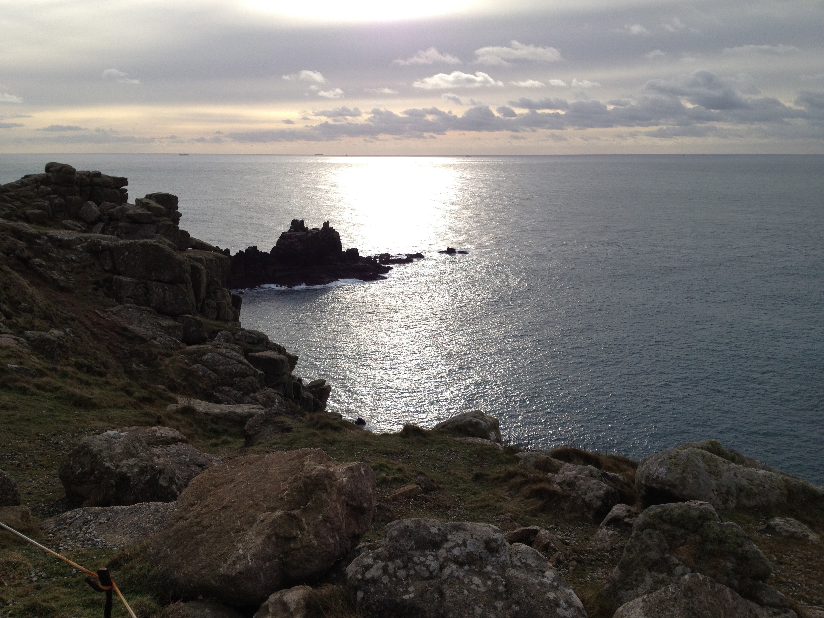 cloud - sky, no people, horizon, sunset, sky, cornwall, horizon over water, scenics - nature, nature, coast, rock formation, solid, rocky coastline, beauty in nature, HD Wallpaper