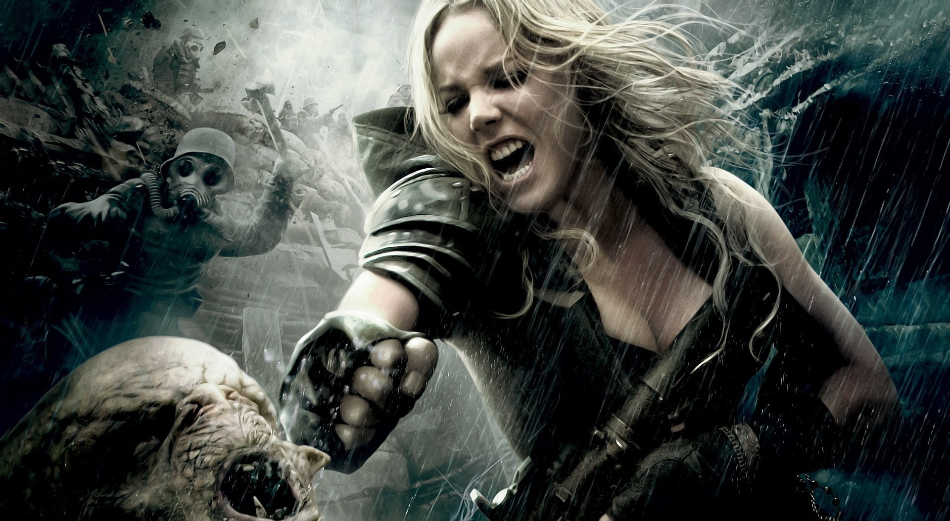 sign, casual clothing, emotion, abbie cornish, horror, Movies, adult, fear, holding, video, cornish, sweet pea, sweet, one person, females, blond hair, HD Wallpaper