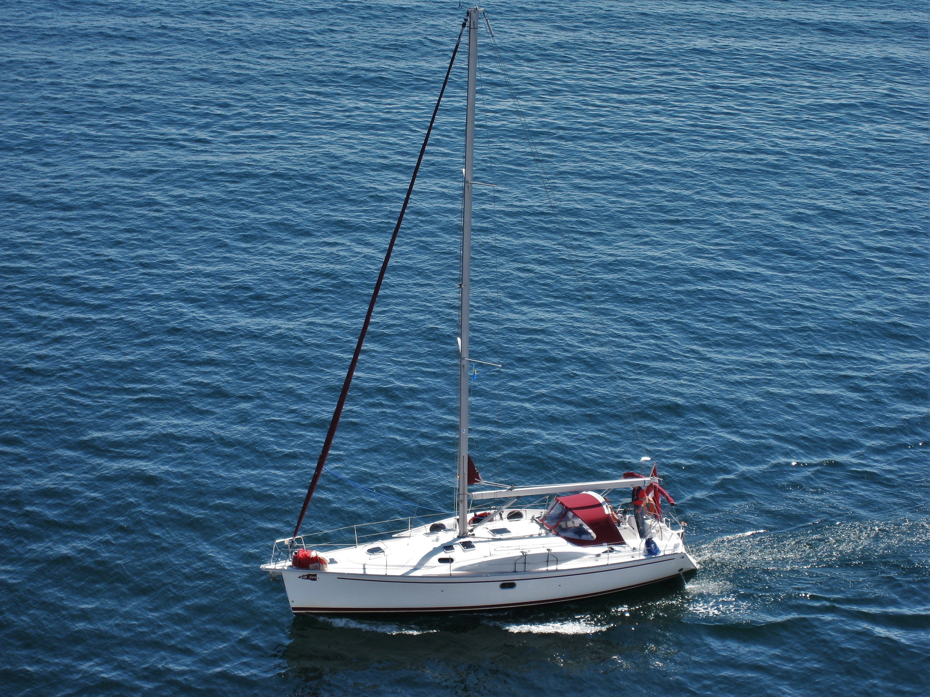 nature, on the move, sailboat, motion, travel, nautical Vessel, fishing industry, luxury, maritime, waterfront, no people, high angle view, kattegat, sailing, HD Wallpaper