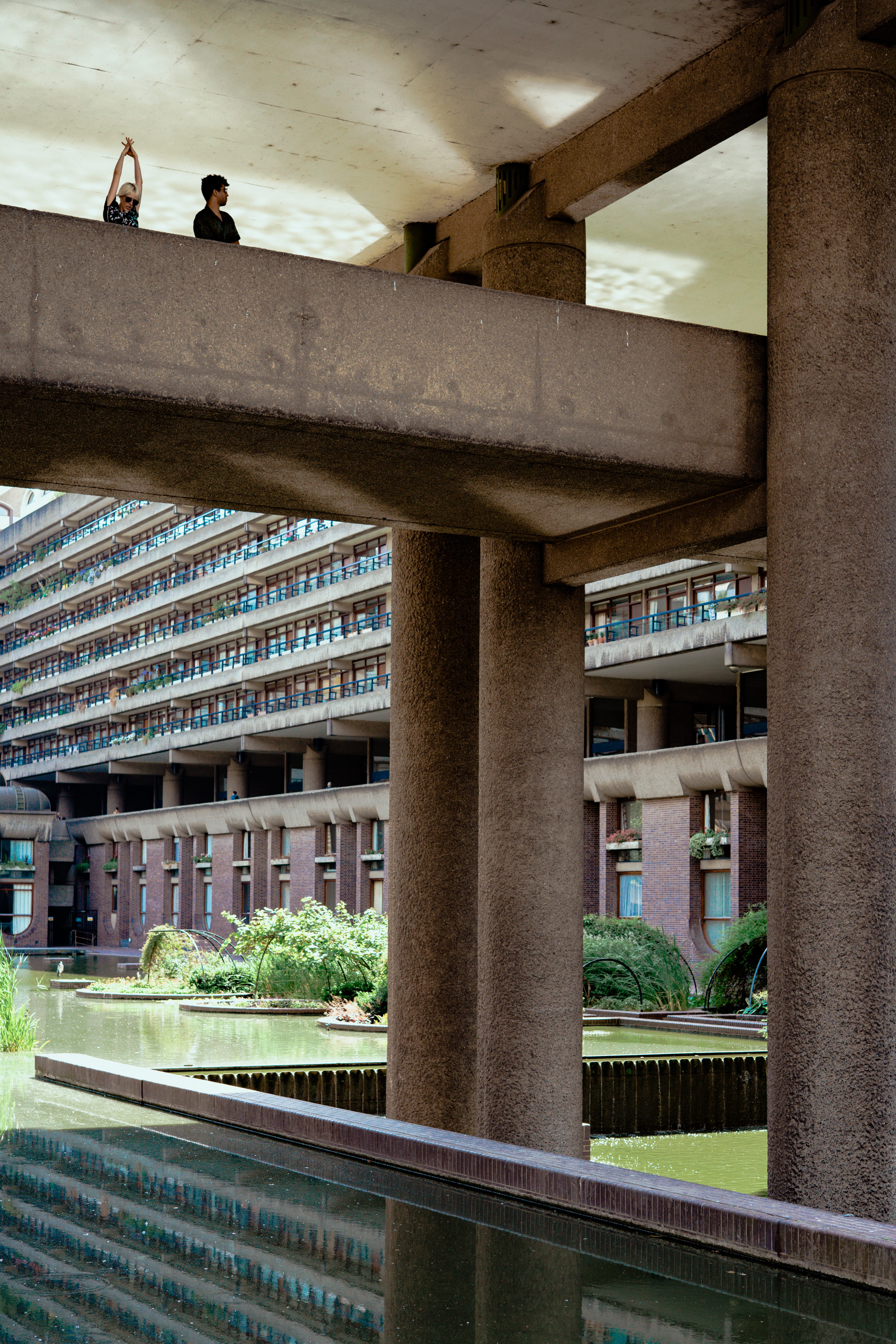 outdoor, male, cityscape, photography, construction Industry, walkway, architectural, 5K, sunlight, architecture, pond, downtown District, no People, shadow, Phone HD Wallpaper