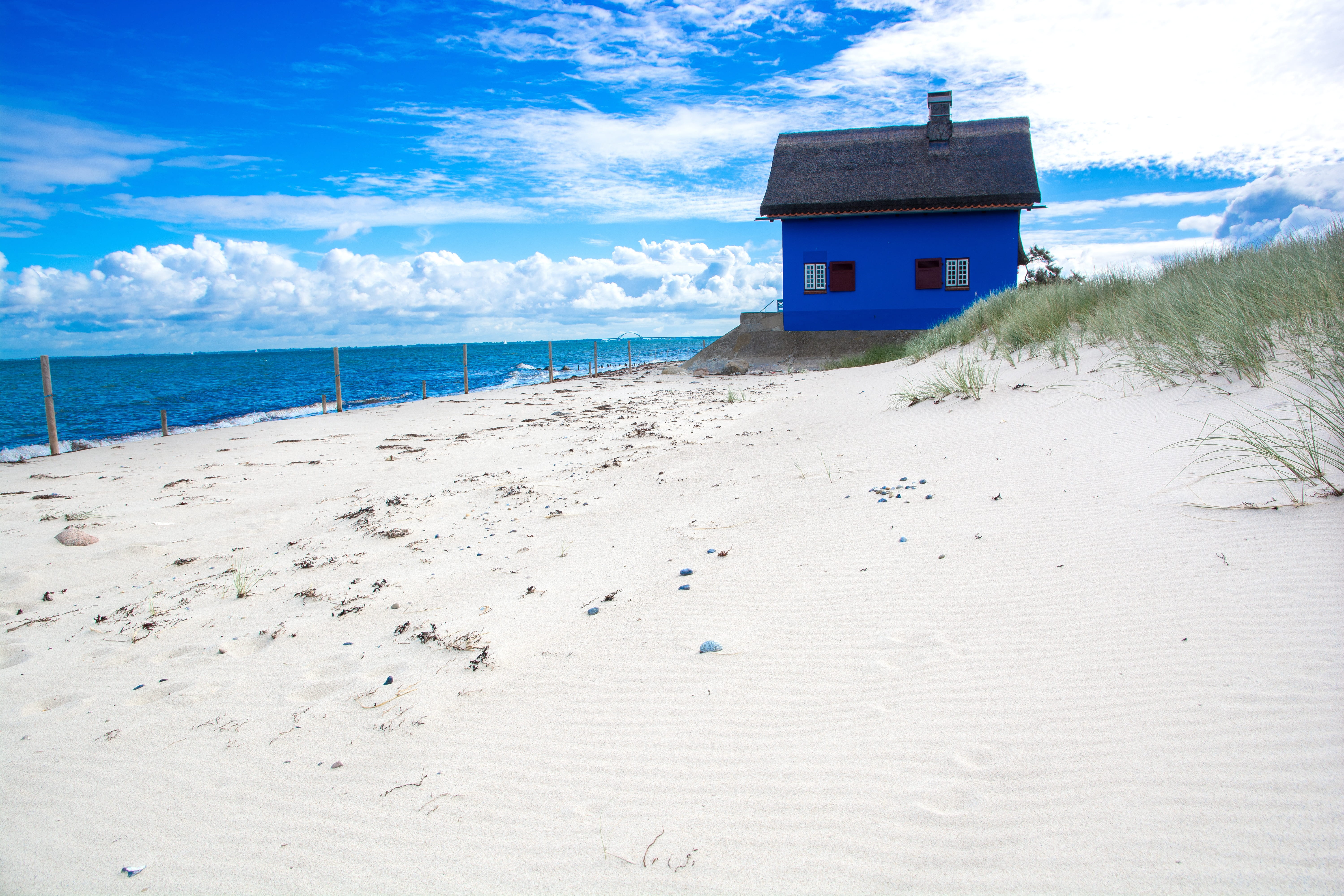 cloud - sky, outdoors, nature, day, tranquility, no people, northern germany, building, baltic sea, beauty in nature, beach, atmospheric, sand, horizon over water, HD Wallpaper