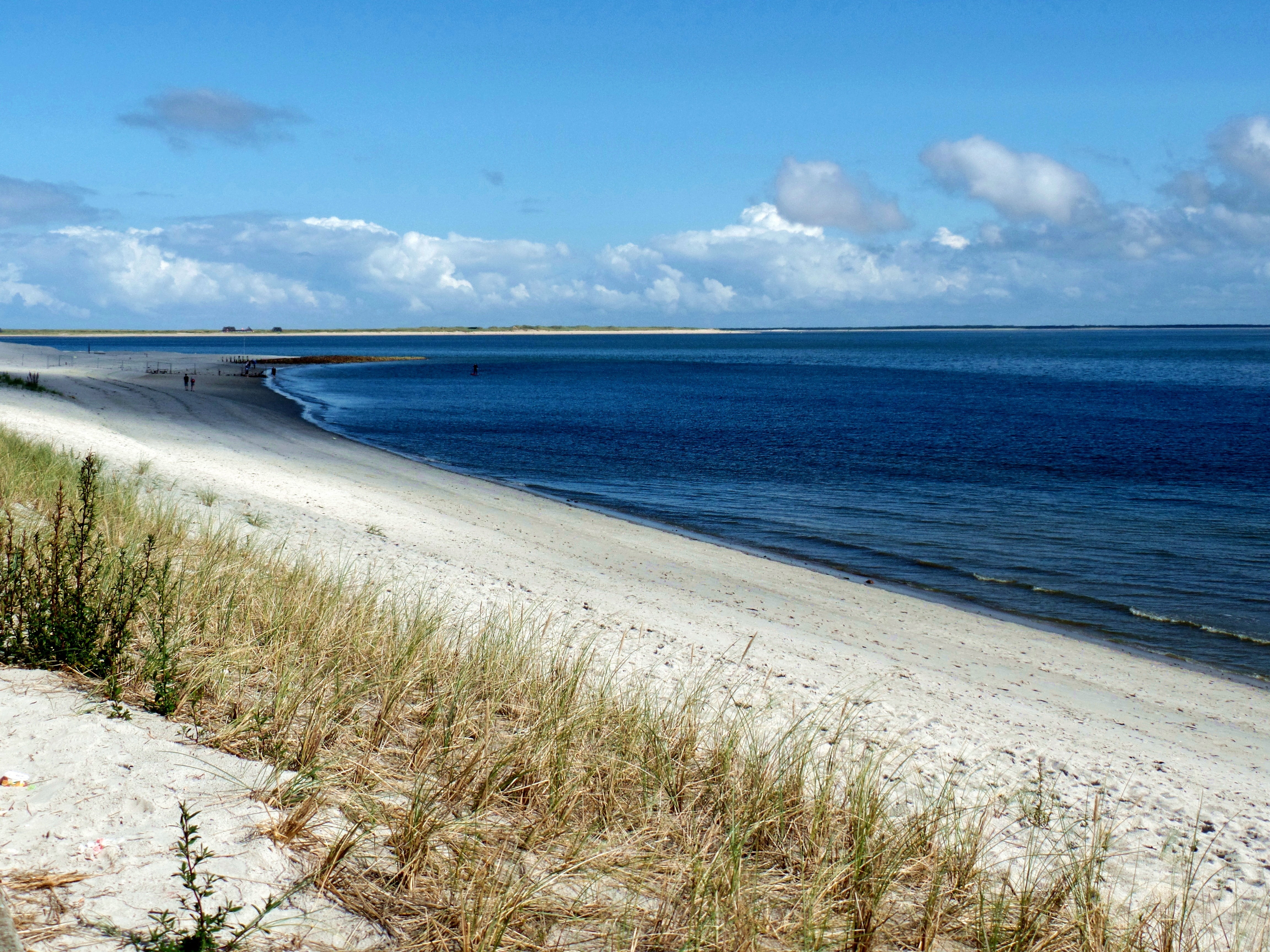 water, 4K, tranquility, horizon over water, nature, sand, horizon, land, tranquil scene, sky, sea, scenics - nature, northern germany, elbow, brown, sylt, HD Wallpaper
