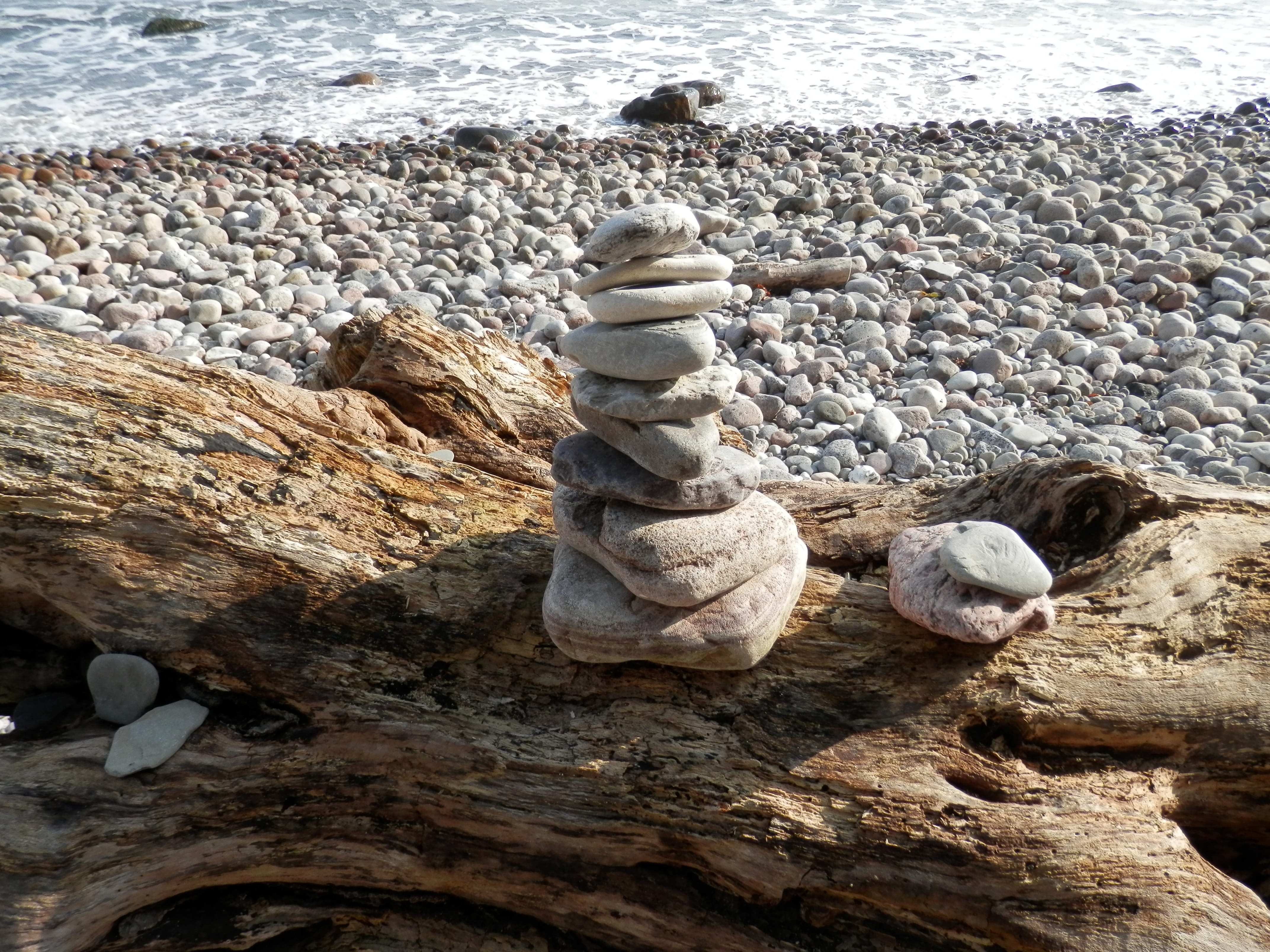 coast, sea, beach, binz, Cairn, on the go, water, rügen, Bank, rock, land, steinmann, migratory character, balance, outdoors, Nature, day, Baltic Sea, stone turrets, HD Wallpaper