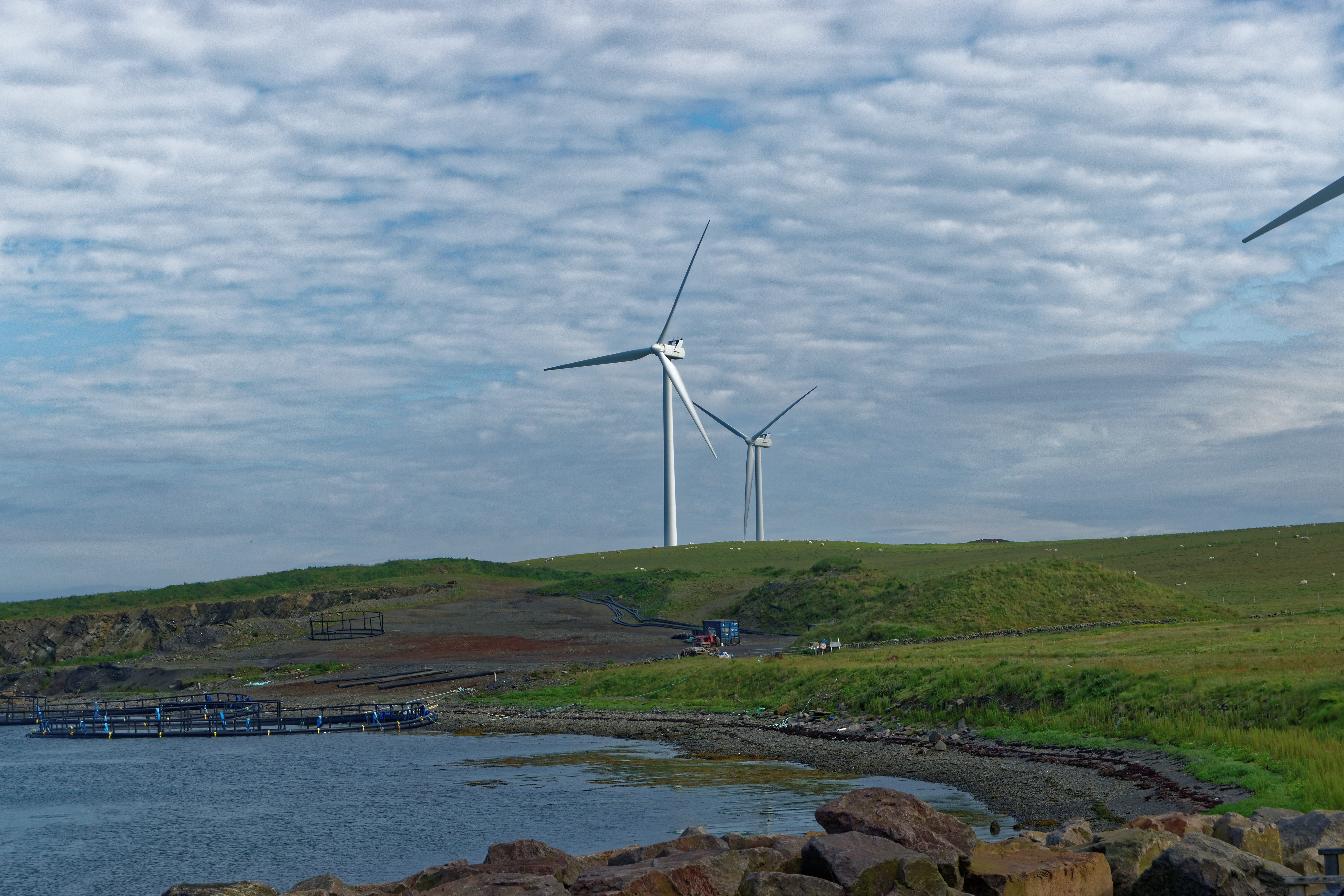 sanday, field, beauty in nature, day, tranquil scene, non-urban scene, scenics - nature, spin, sky, power in nature, environmental, wind, landscape, Wind Turbines, HD Wallpaper