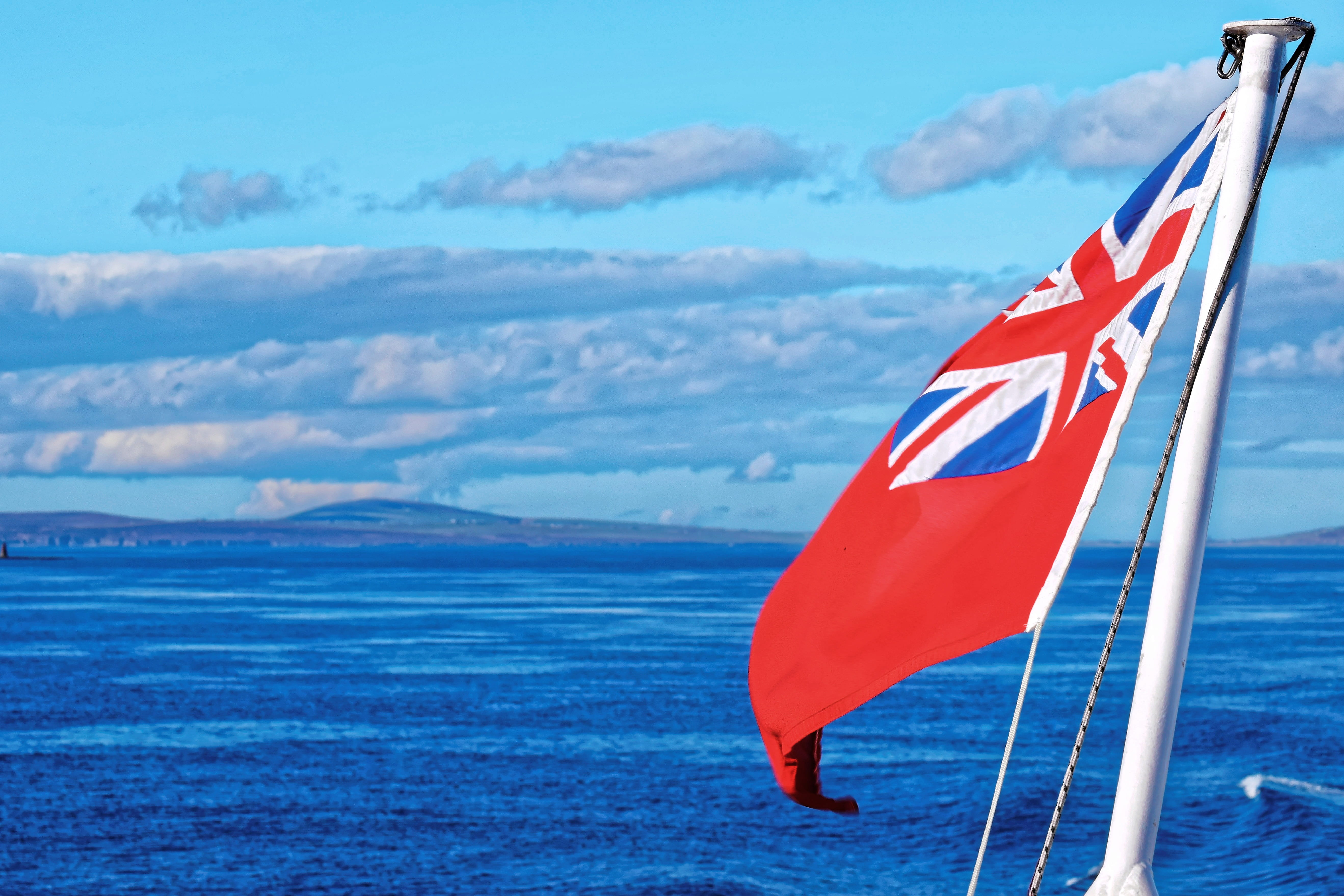 day, 5K, coast, picturesque, coastline, Scotland, scenery, patriotism, wave, nature, Scottish, uk, red, water, journey, scenics - nature, shore, Symbol, HD Wallpaper