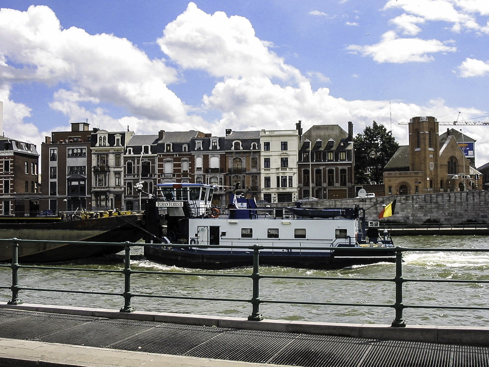 cloud - sky, harbor, famous Place, Liege, built Structure, Belgium, building Exterior, city Life, de, Maastricht, city, passenger craft, day, mode of transportation, HD Wallpaper