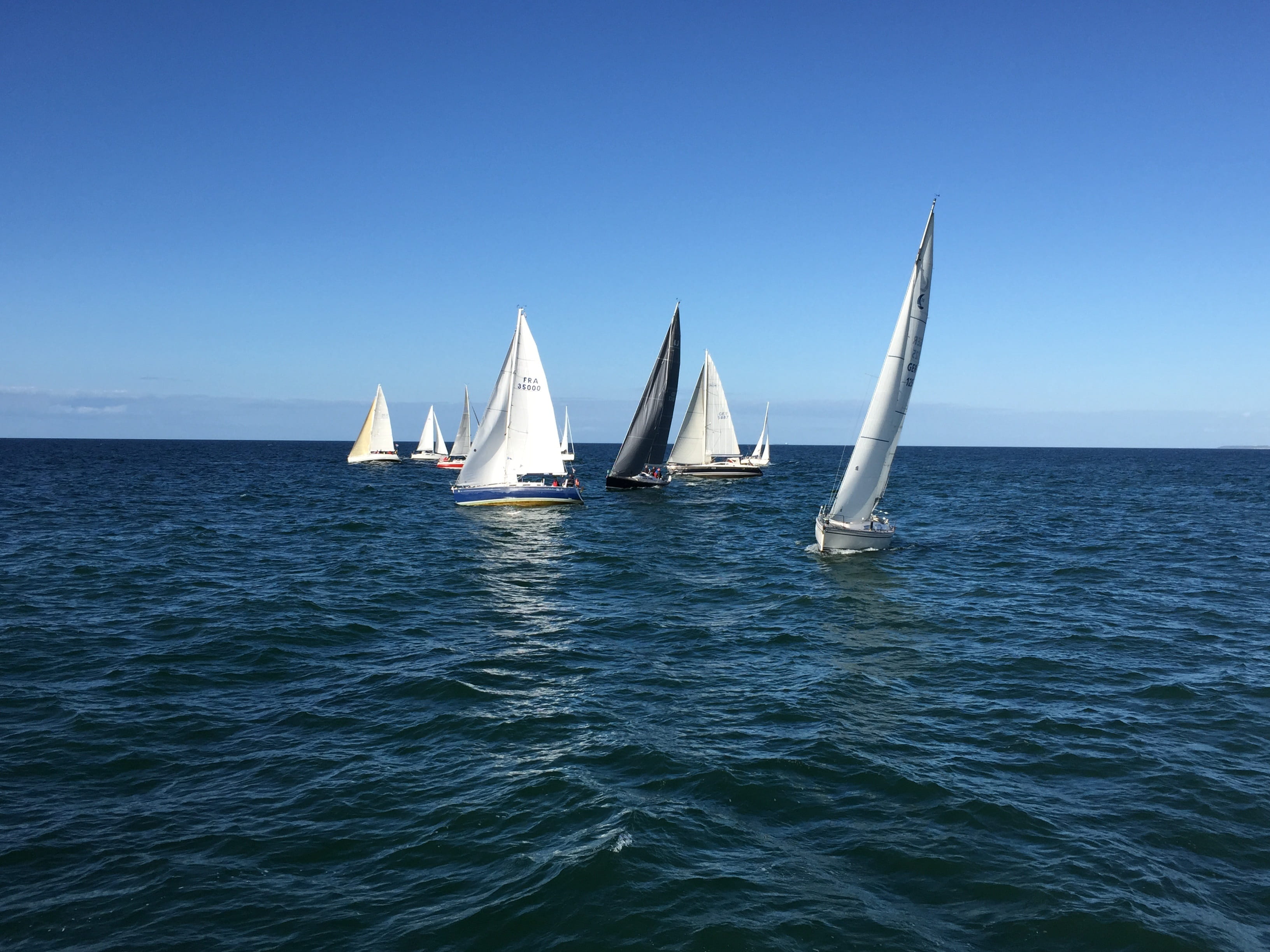 water, sailing Ship, recreational Pursuit, leisure, scenics - nature, yachting, Baltic Sea, regatta, sea, shipping, sailboat, water Sport, Maritime, Water, HD Wallpaper