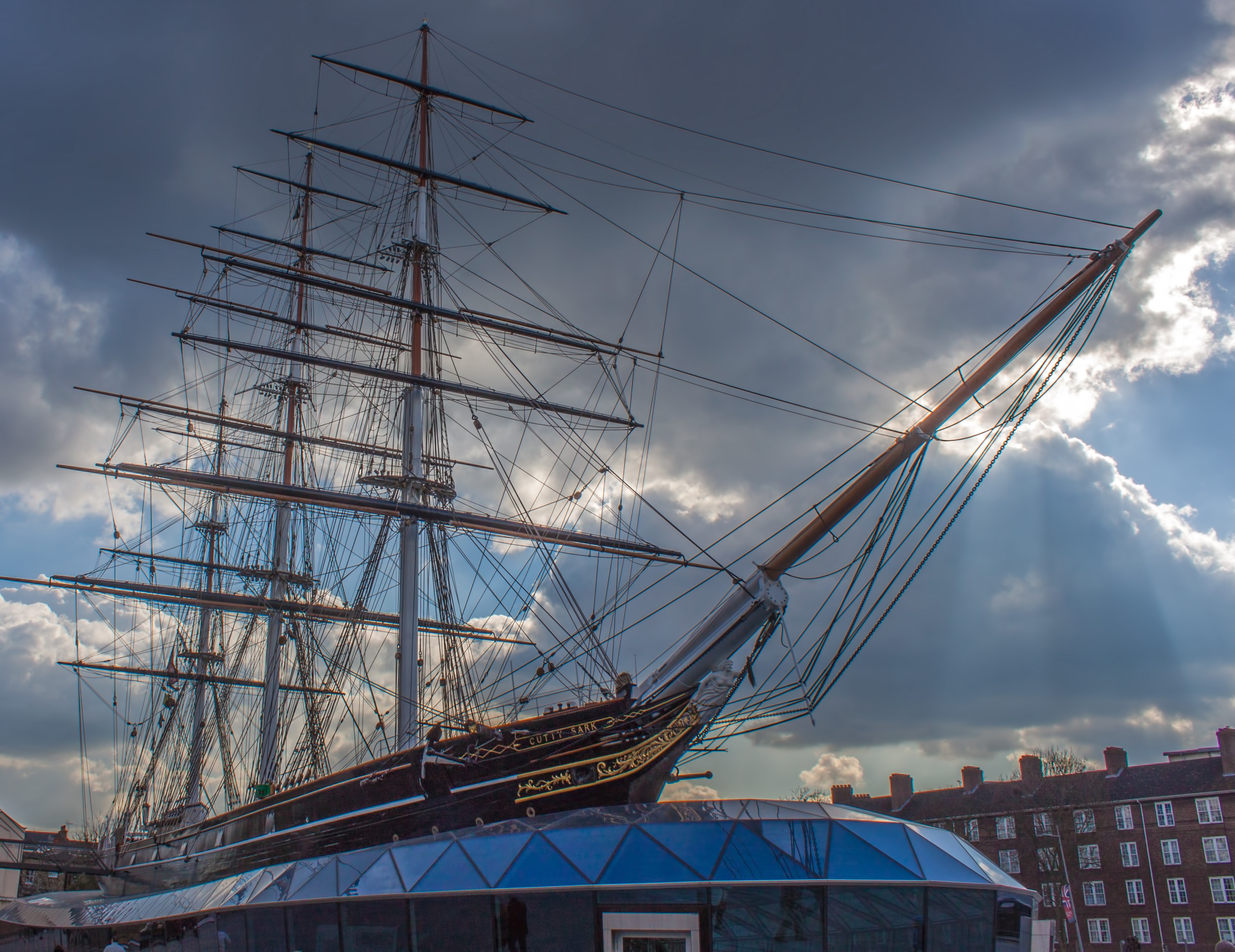 mast, museum, sailing, london, sailing ship, historic, built structure, outdoors, sail, transportation, 2K, nature, nautical vessel, yacht, pole, mode of transportation, HD Wallpaper