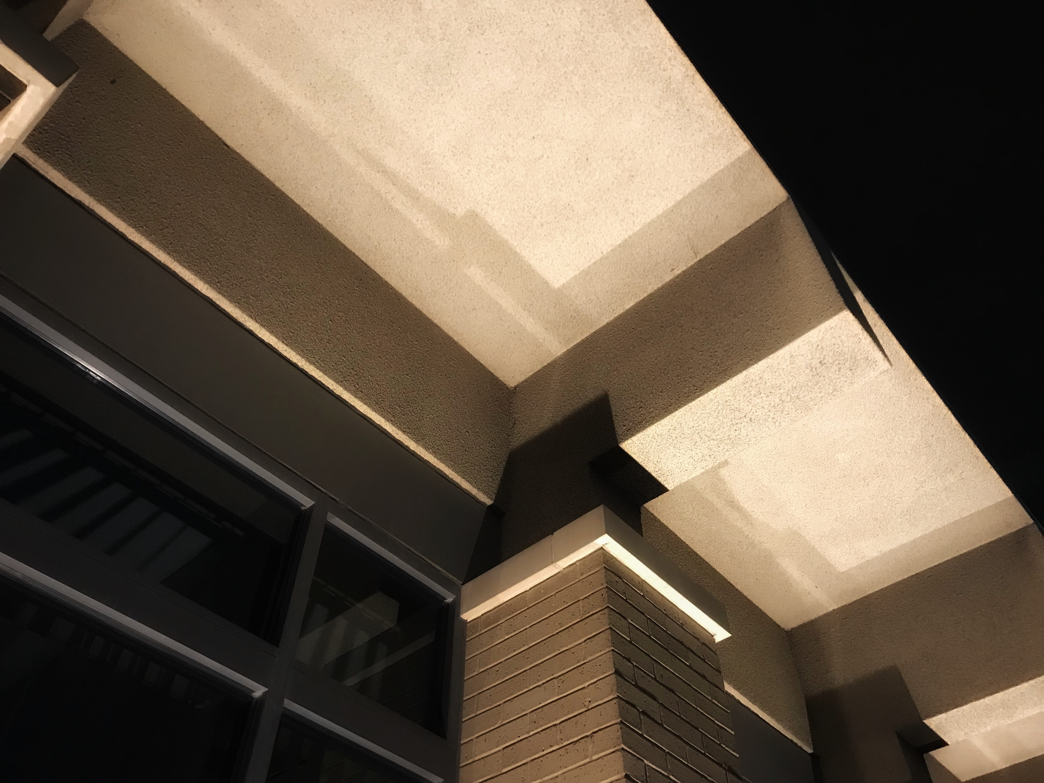 day, night, lincoln, architecture, abstract, iphone, geometric shape, sunlight, building exterior, buildings, outdoors, pattern, 4K, glass - material, HD Wallpaper