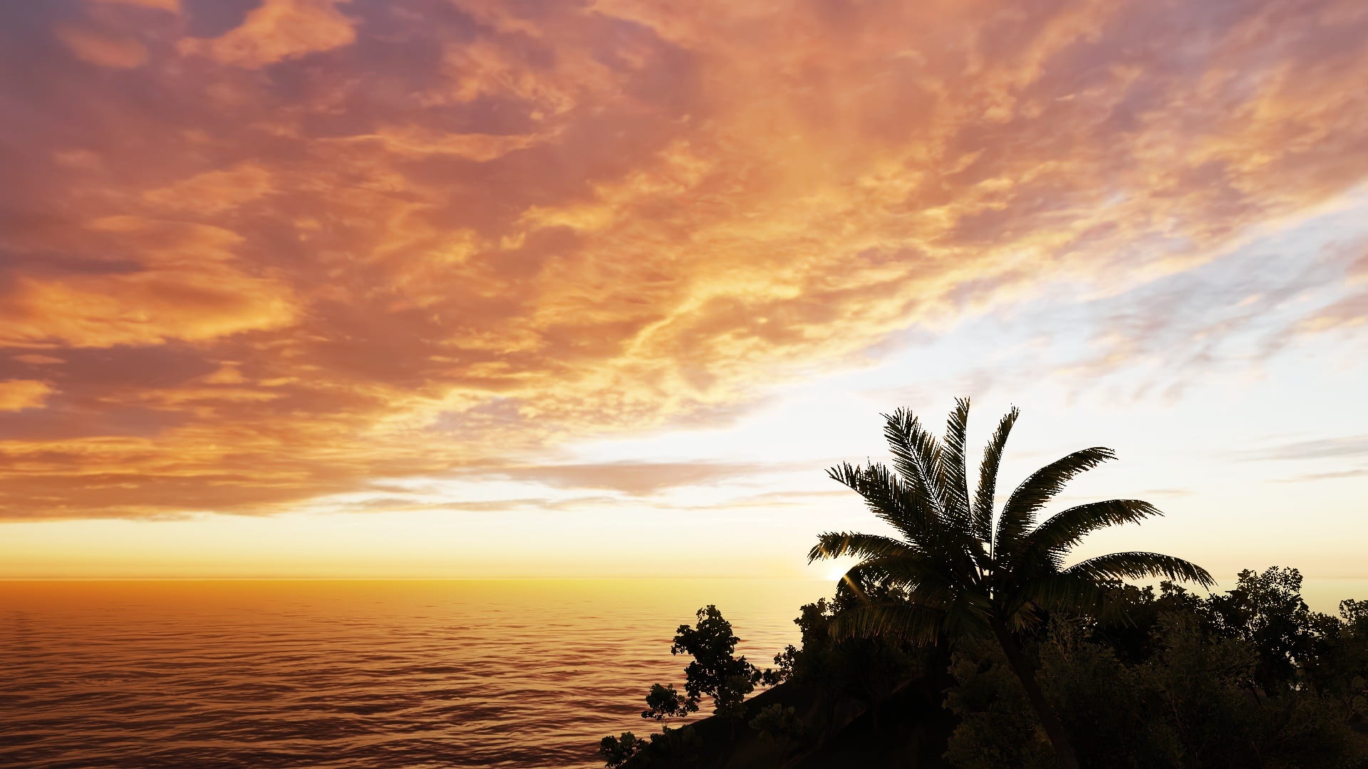 outdoors, cloud, sea, sky, dramatic sky, scenics - nature, tranquility, dusk, early morning, relax, sunset, beauty in nature, byron bay, ocean, panorama, HD Wallpaper
