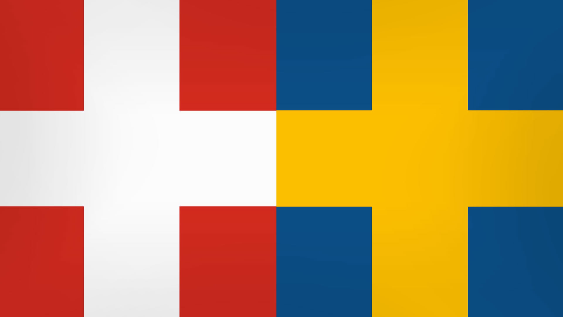 flag, colorful, Denmark, 1080P, Sweden, HD Wallpaper