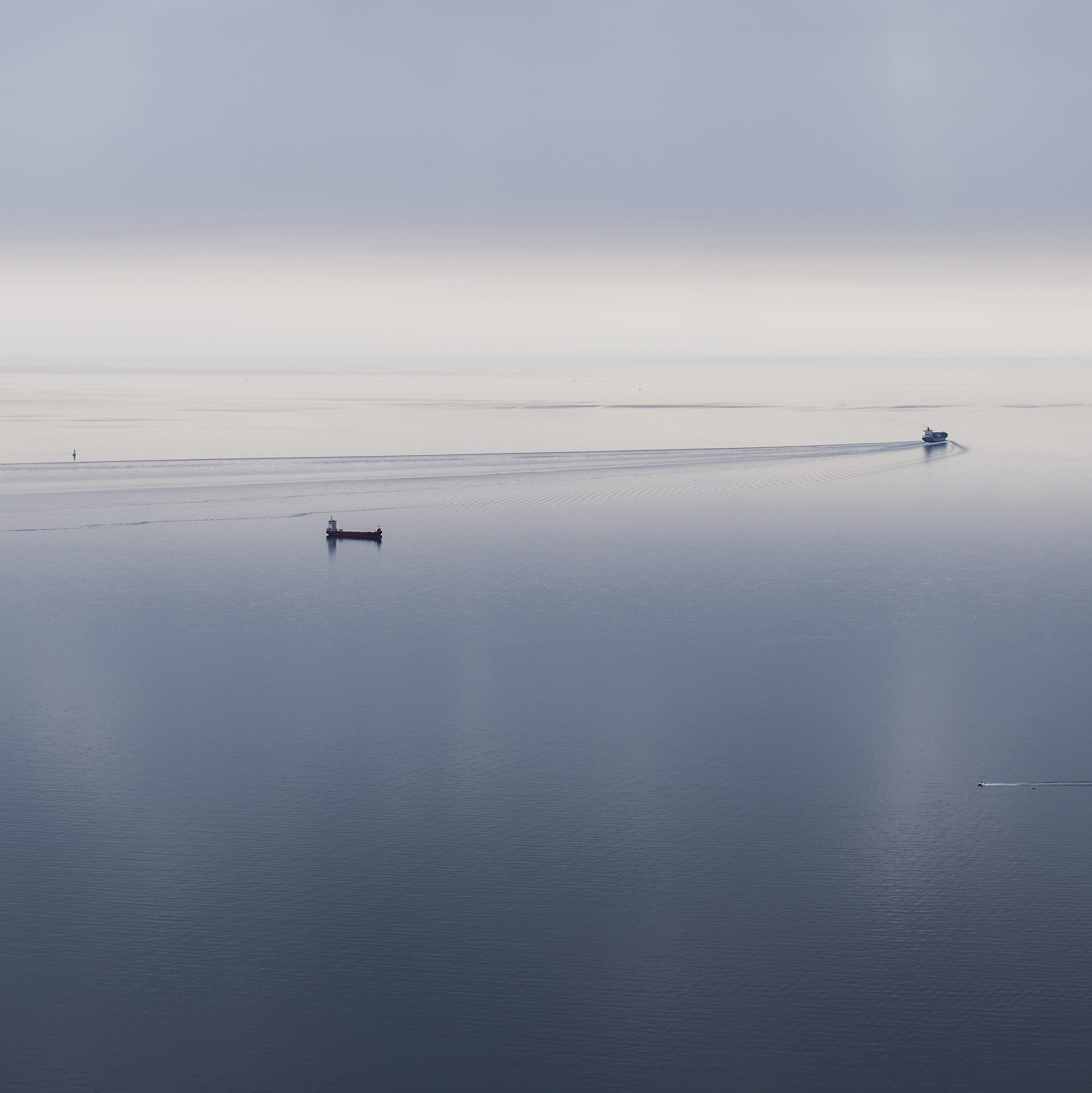 ocean, no people, day, sailboat, beauty in nature, horizon, calm, trace, sky, tranquil scene, transportation, italy, non-urban scene, 2K, nature, scenics - nature, Phone HD Wallpaper
