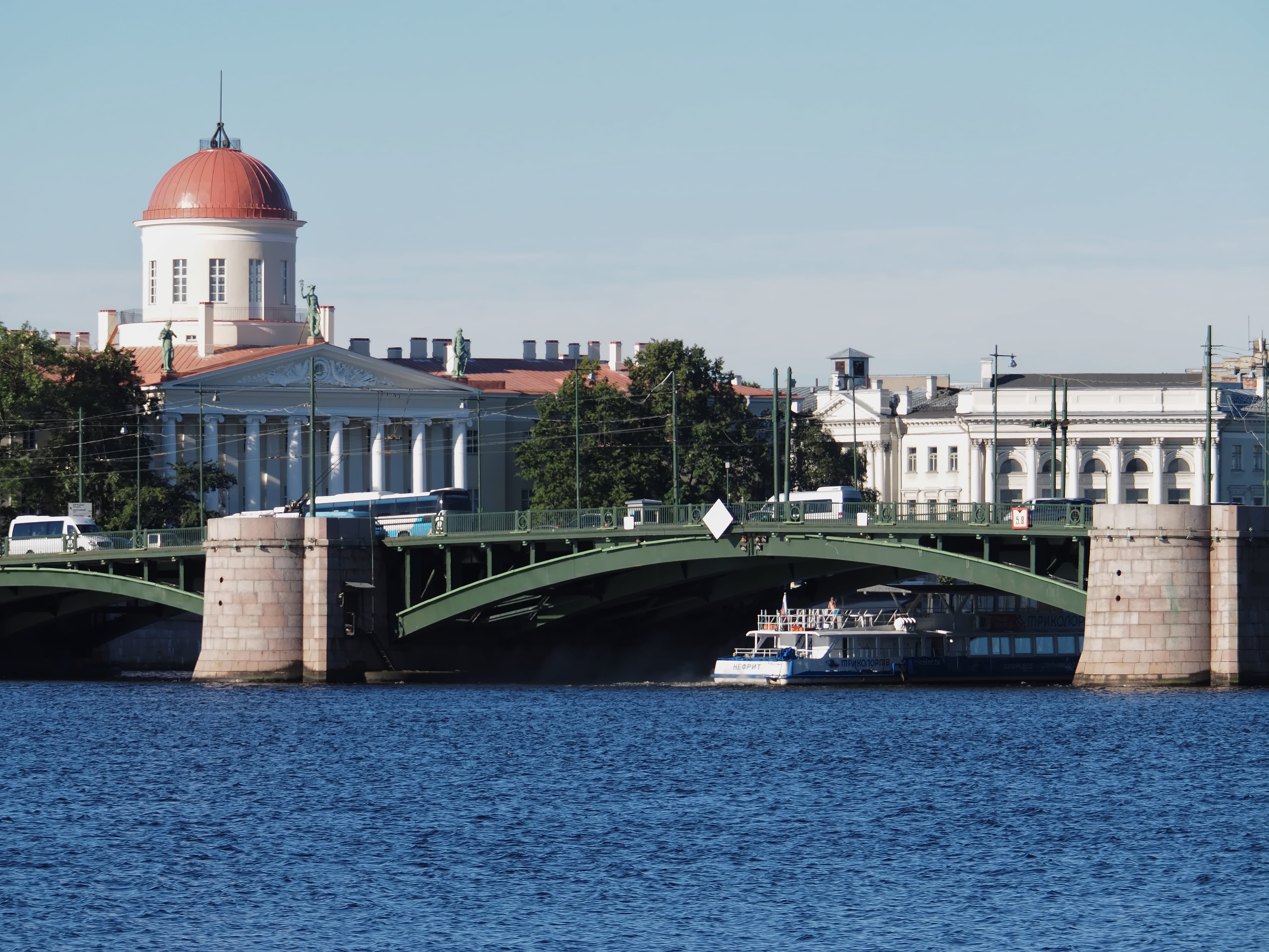 famous Place, morning, ship, building exterior, day, church, dome, outdoors, nature, arch bridge, architecture, travel, history, traffic, no people, bridge - man made structure, HD Wallpaper