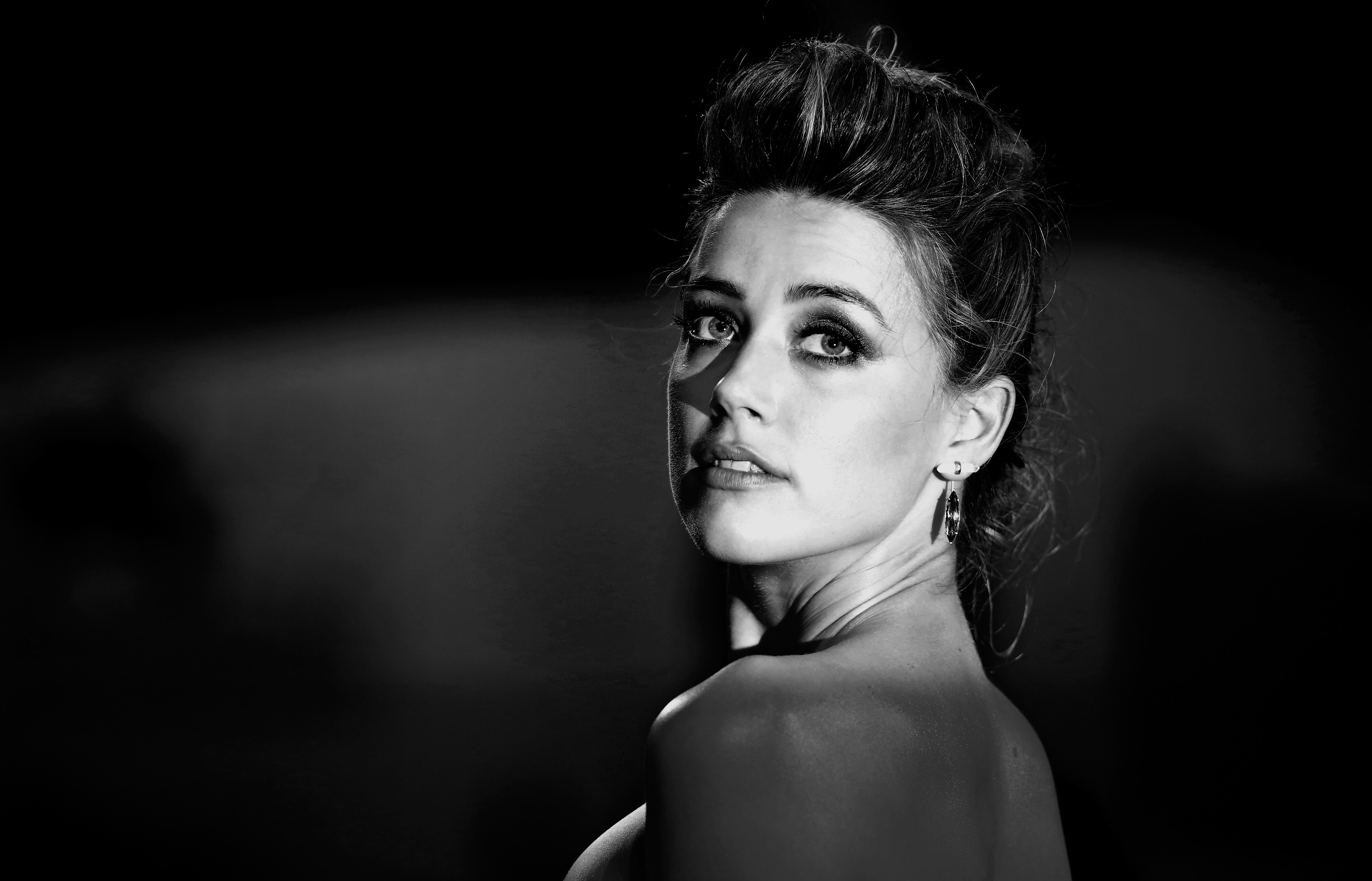 2017, 5K, Amber Heard, 5K, HD Wallpaper